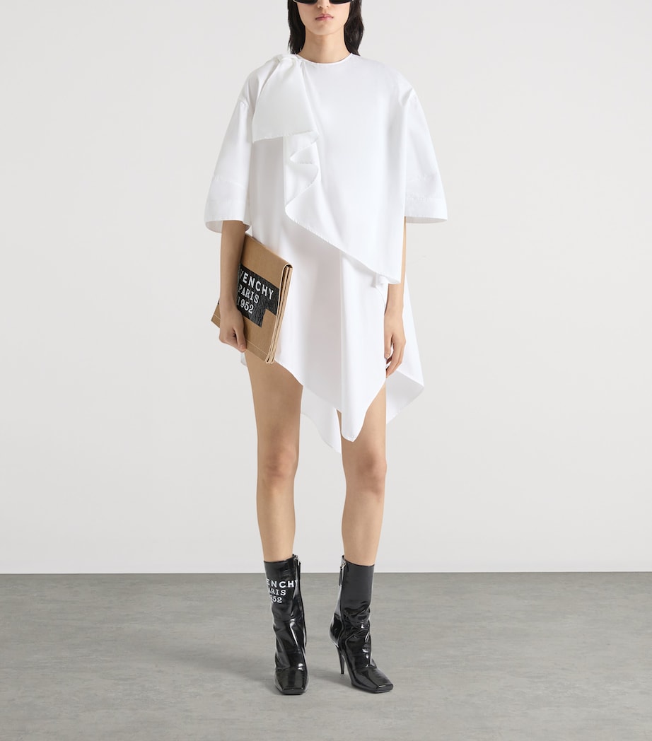 Leather Logo Pouch BEIGE CAMEL Image 2