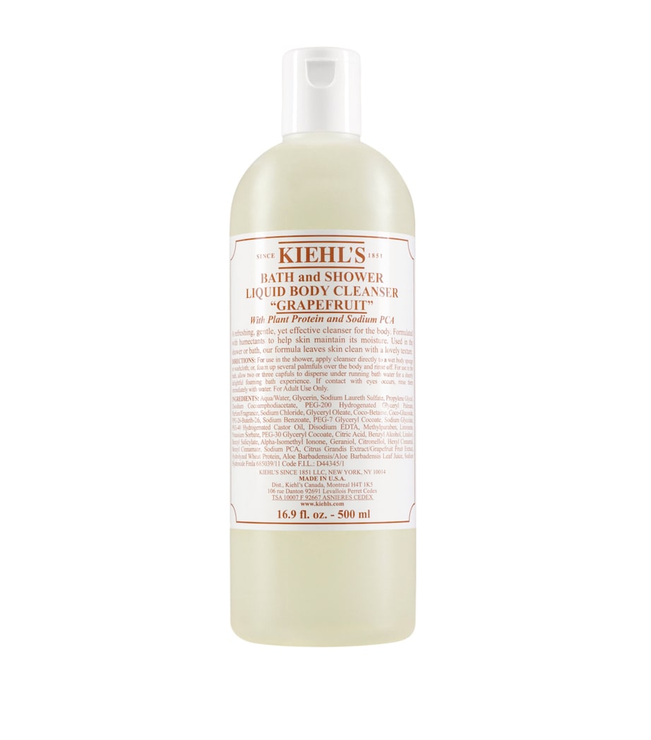 Kiehl's Grapefruit Bath and Shower Liquid Body Cleanser (500ml) Image 1