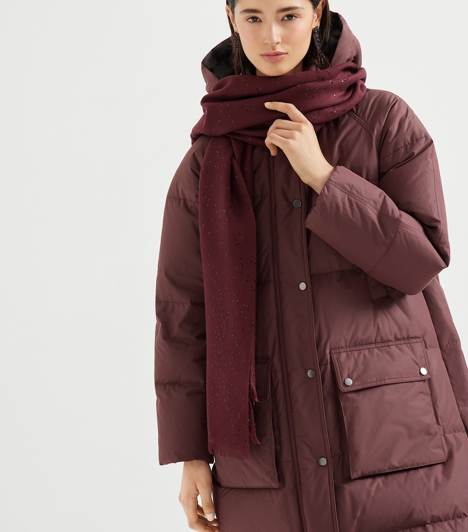 Cashmere-Silk Sparkling Scarf C9663 Image 4