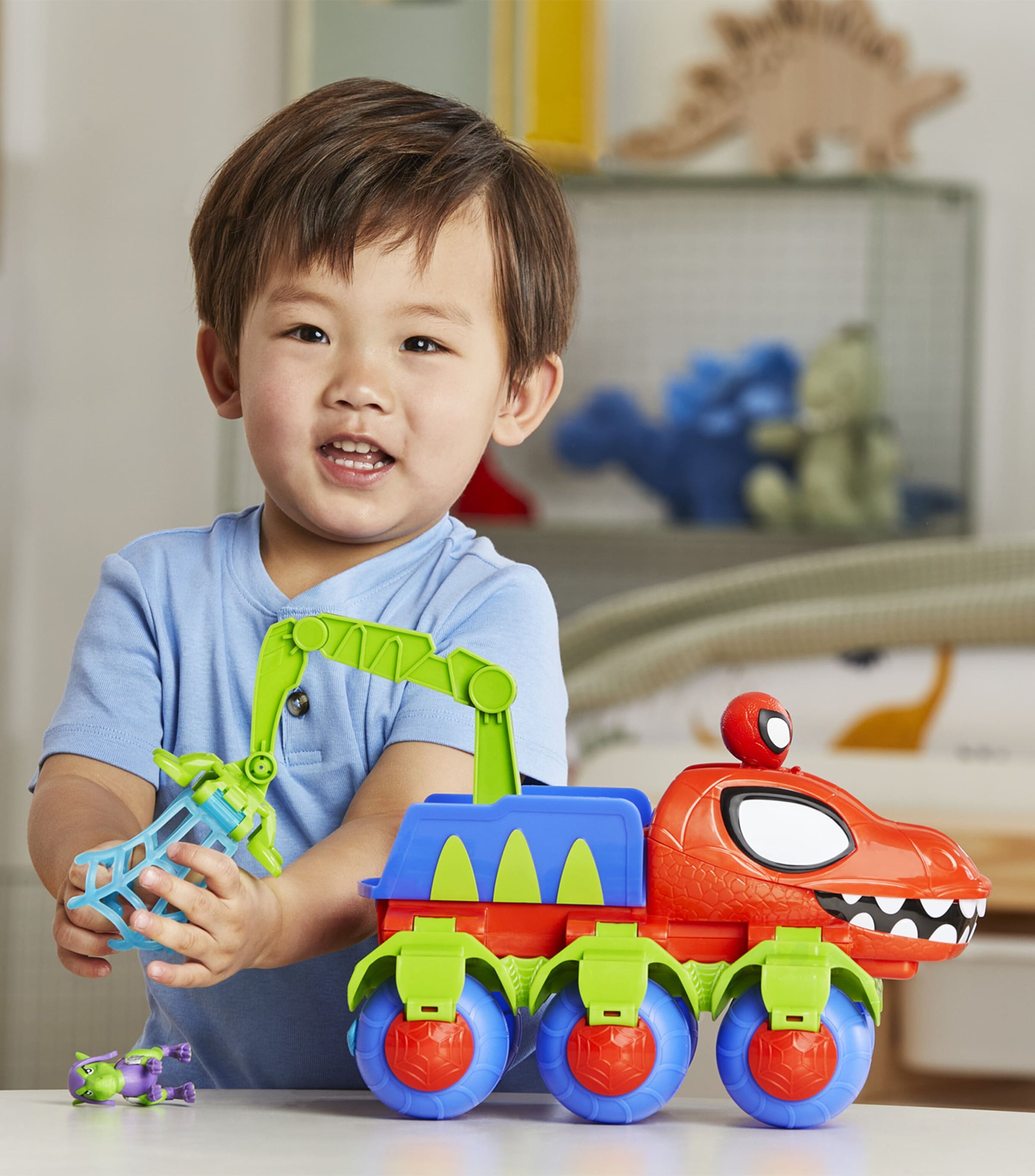 Marvel Spidey and His Amazing Friends Dino-Webs Crawler MULTI Image 3