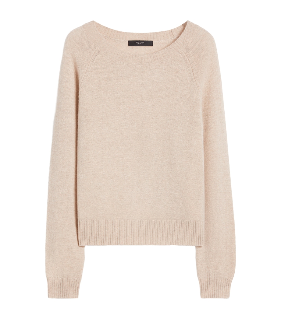 Weekend Max Mara Womens Cashmere Sweater Sand Image 1