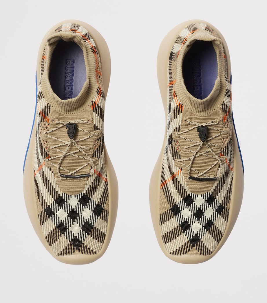 Knit Check Neptune Sneakers SAND IP CHECK Image 3