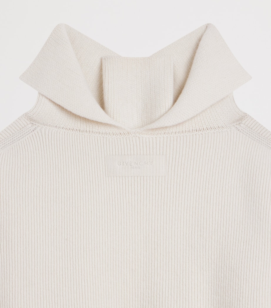 Givenchy Womens Wool-Blend Slashed Sweater Image 8