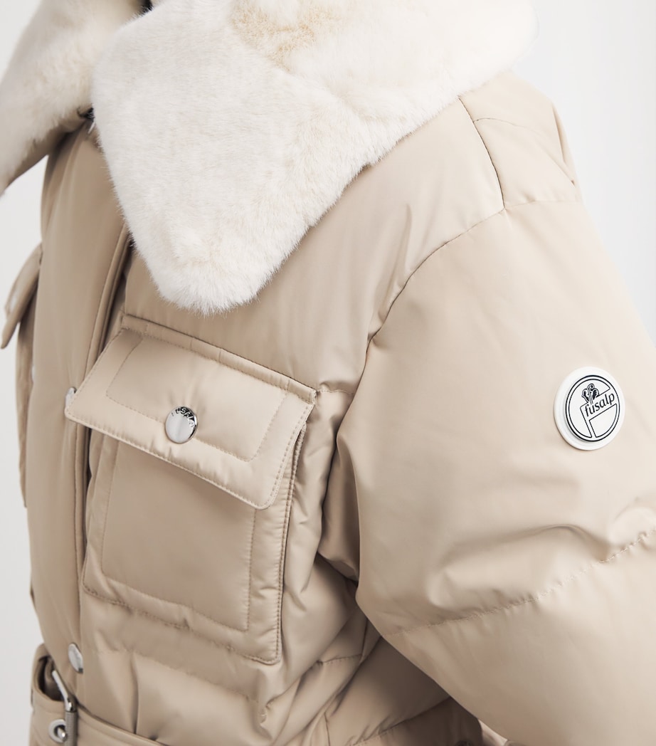 Water-Repellent Vlavi Down Coat 1020LATTE Image 6