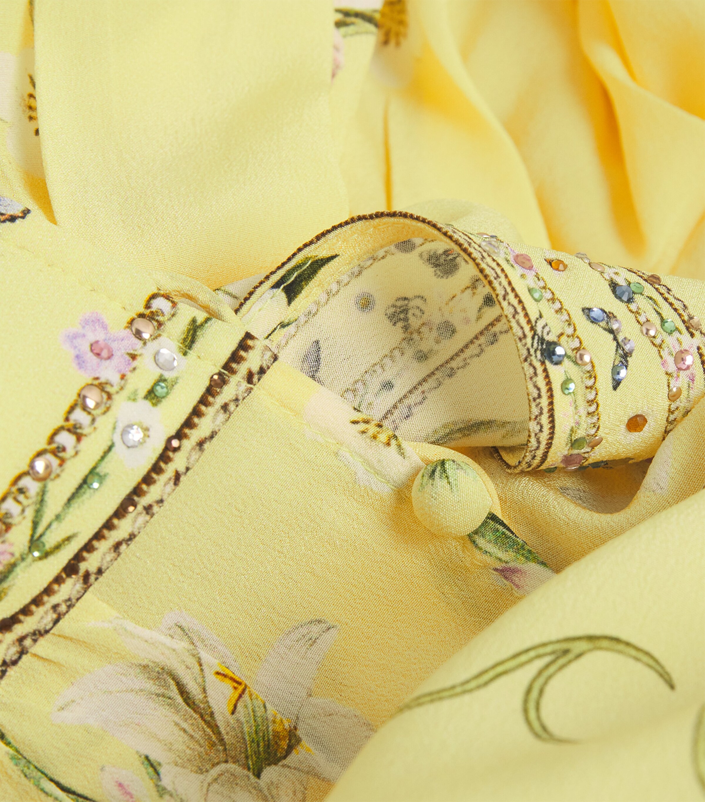 Silk Daisy Chain Mini Dress DAISCHAN Image 5