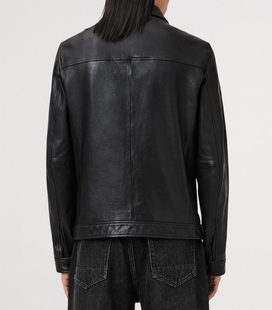Leather Luck Jacket BLACK Image 6