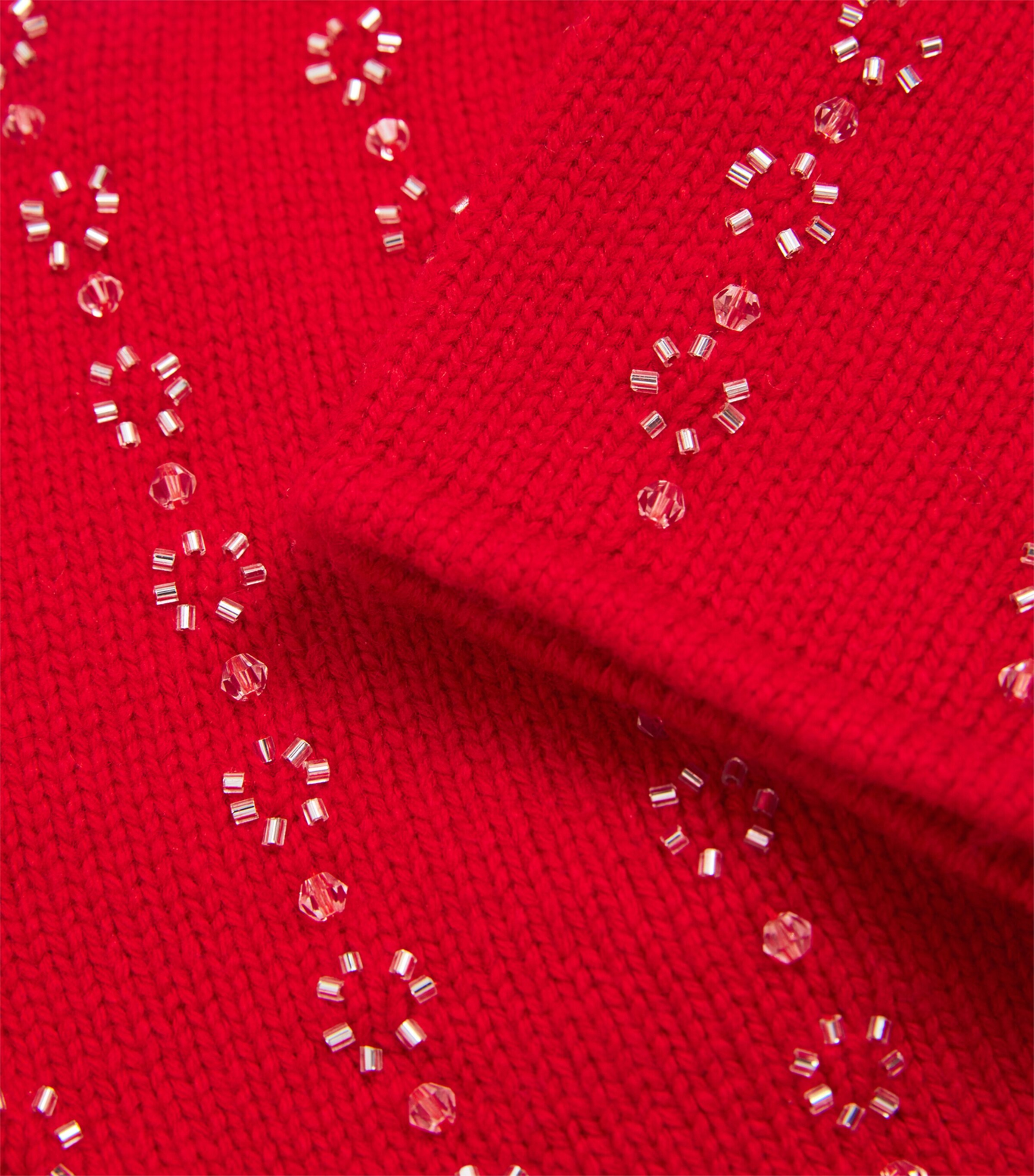 Embellished Beanie RED Image 3