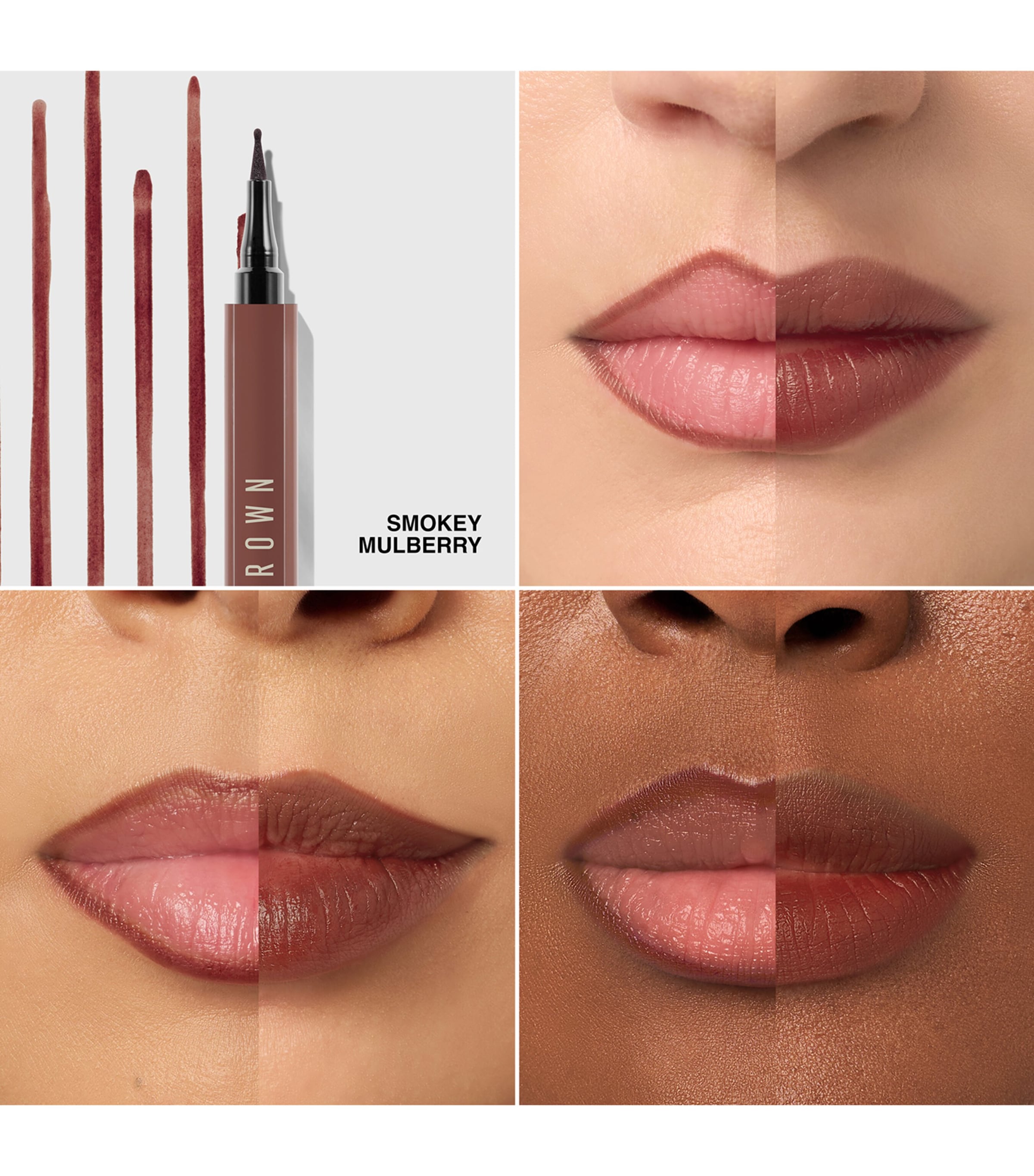 Bobbi Brown Lip Tint Liner Smokey Mulberry Image 2