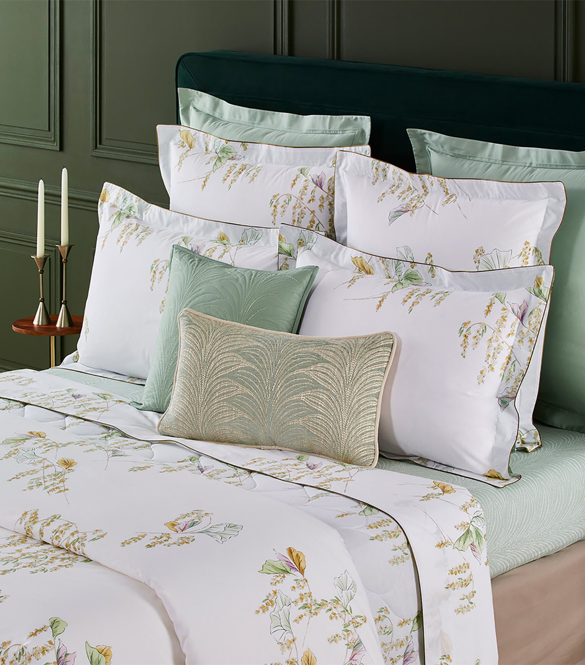 Pollen Super King Flat Sheet (270cm x 295cm) MULTICOLOURED Image 2