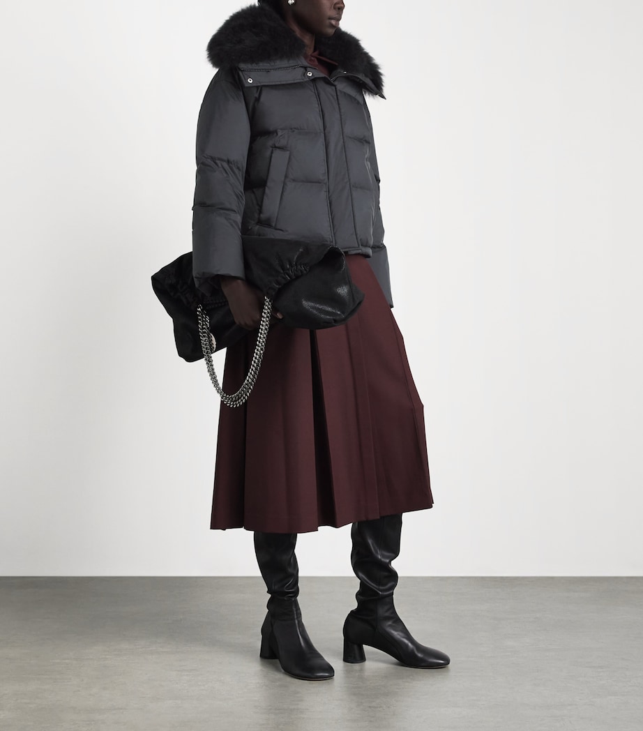Yves Salomon Womens Down Technical Puffer Jacket Image 2
