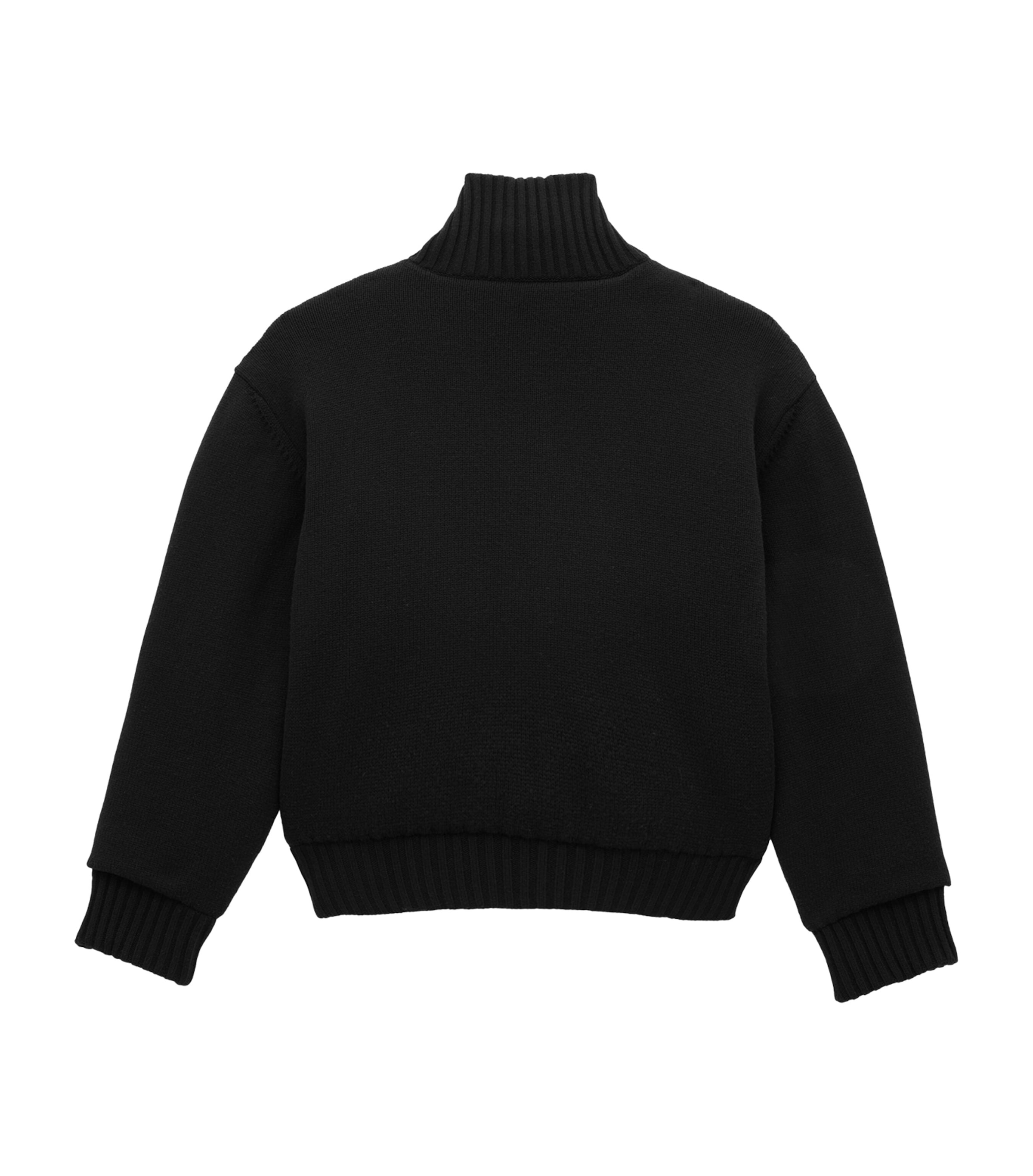 Virgin Wool Bomber Jacket 1000 Image 4