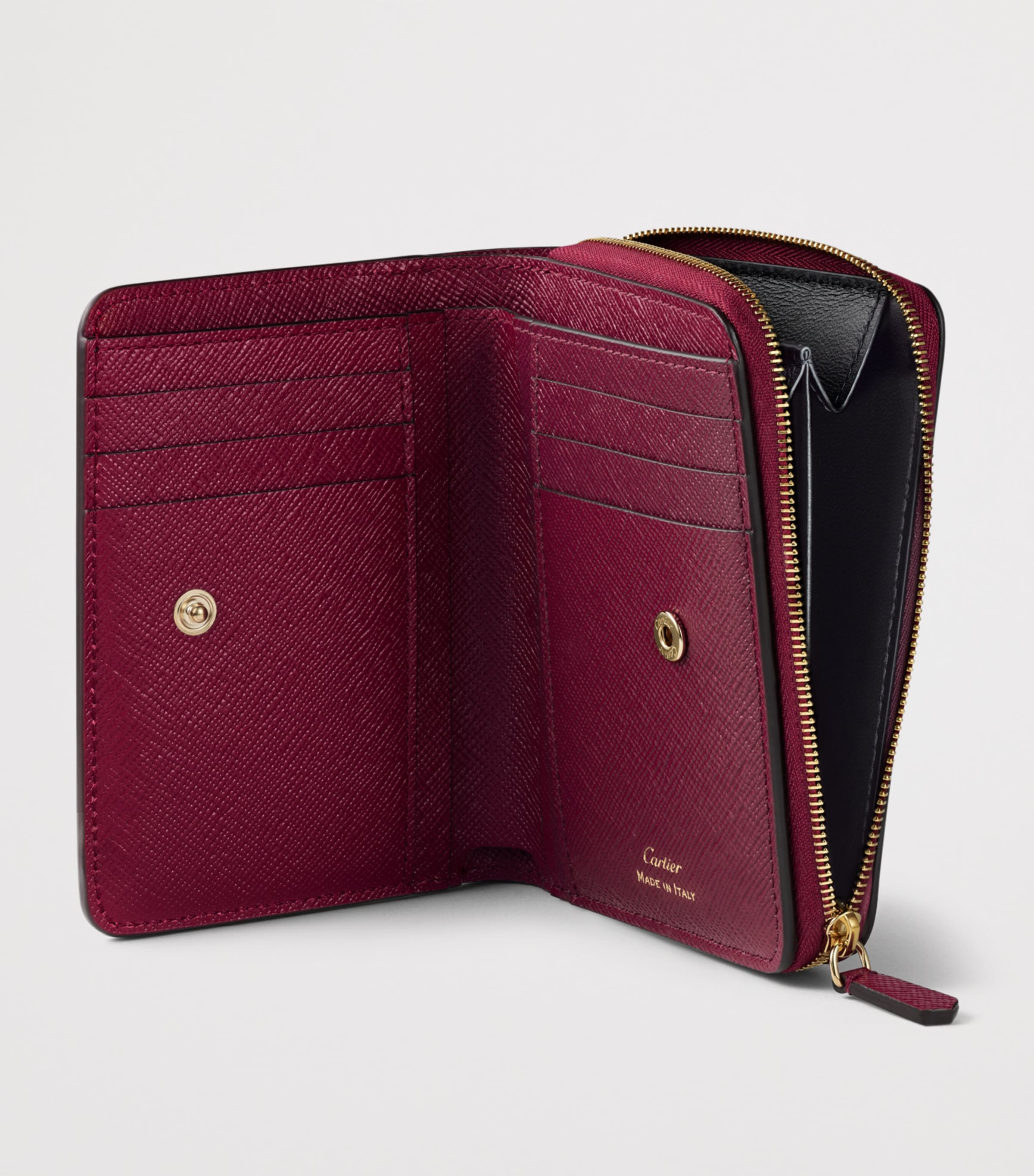 Cartier Leather C de Cartier Wallet Cherry Image 3