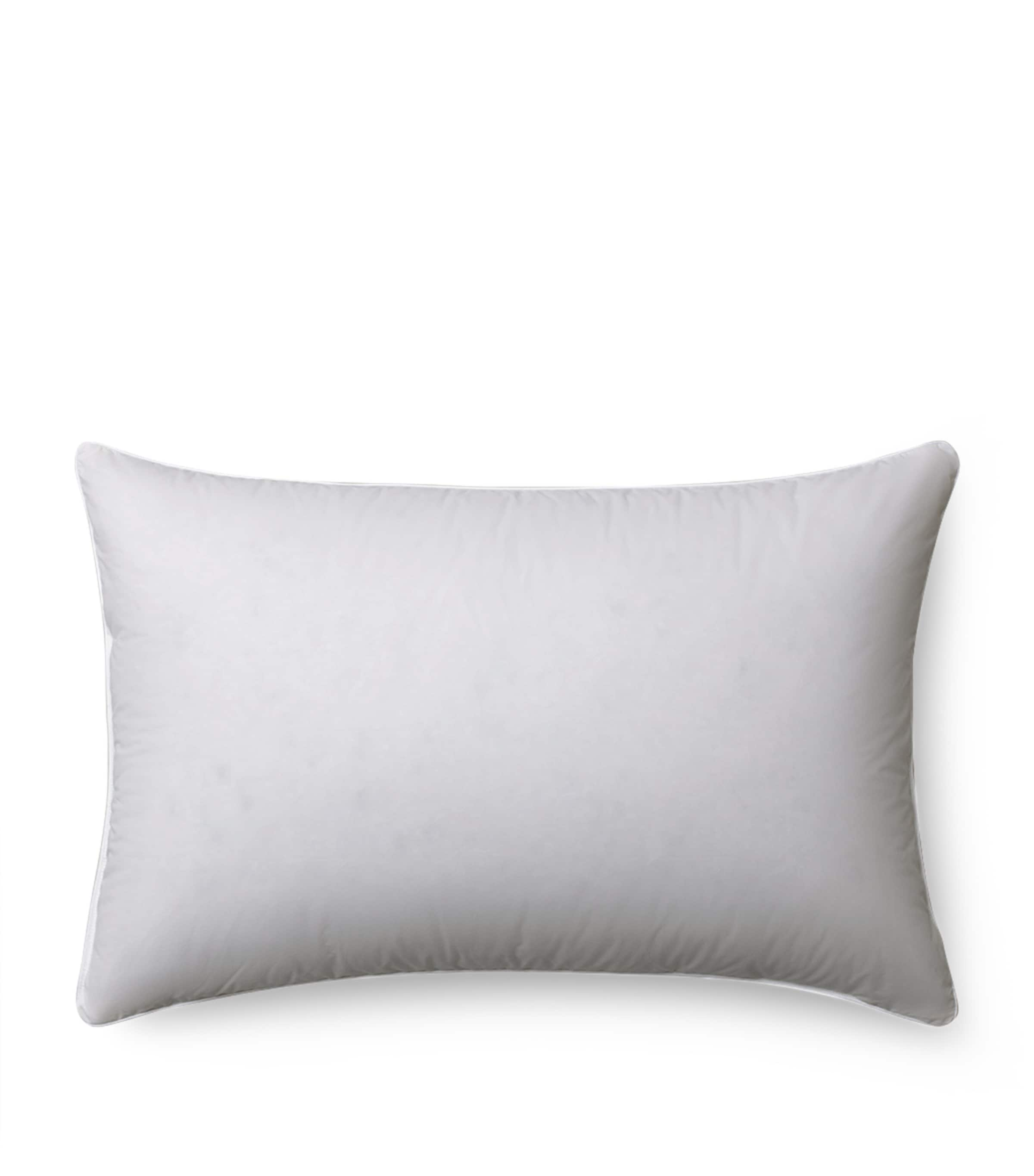 Shop Savoir Medium Goose Down Pillow In White