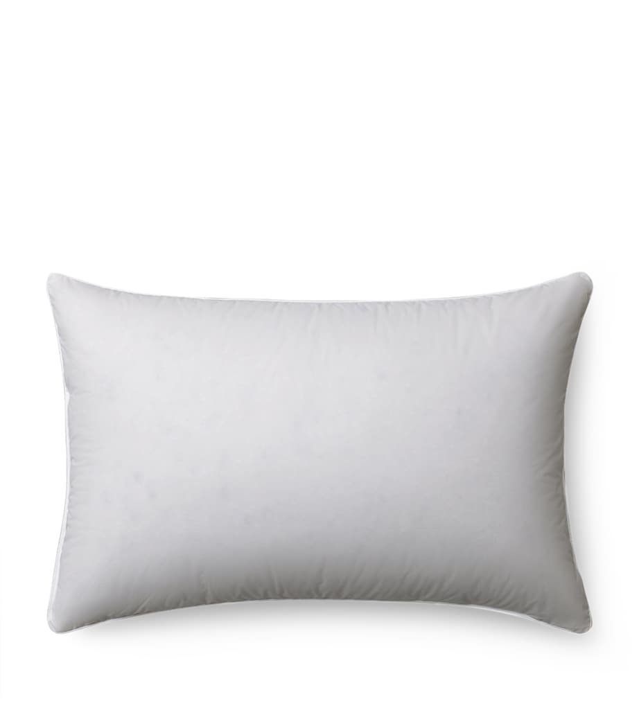 Medium Goose Down Pillow (50cm x 75cm) WHITE Image 1