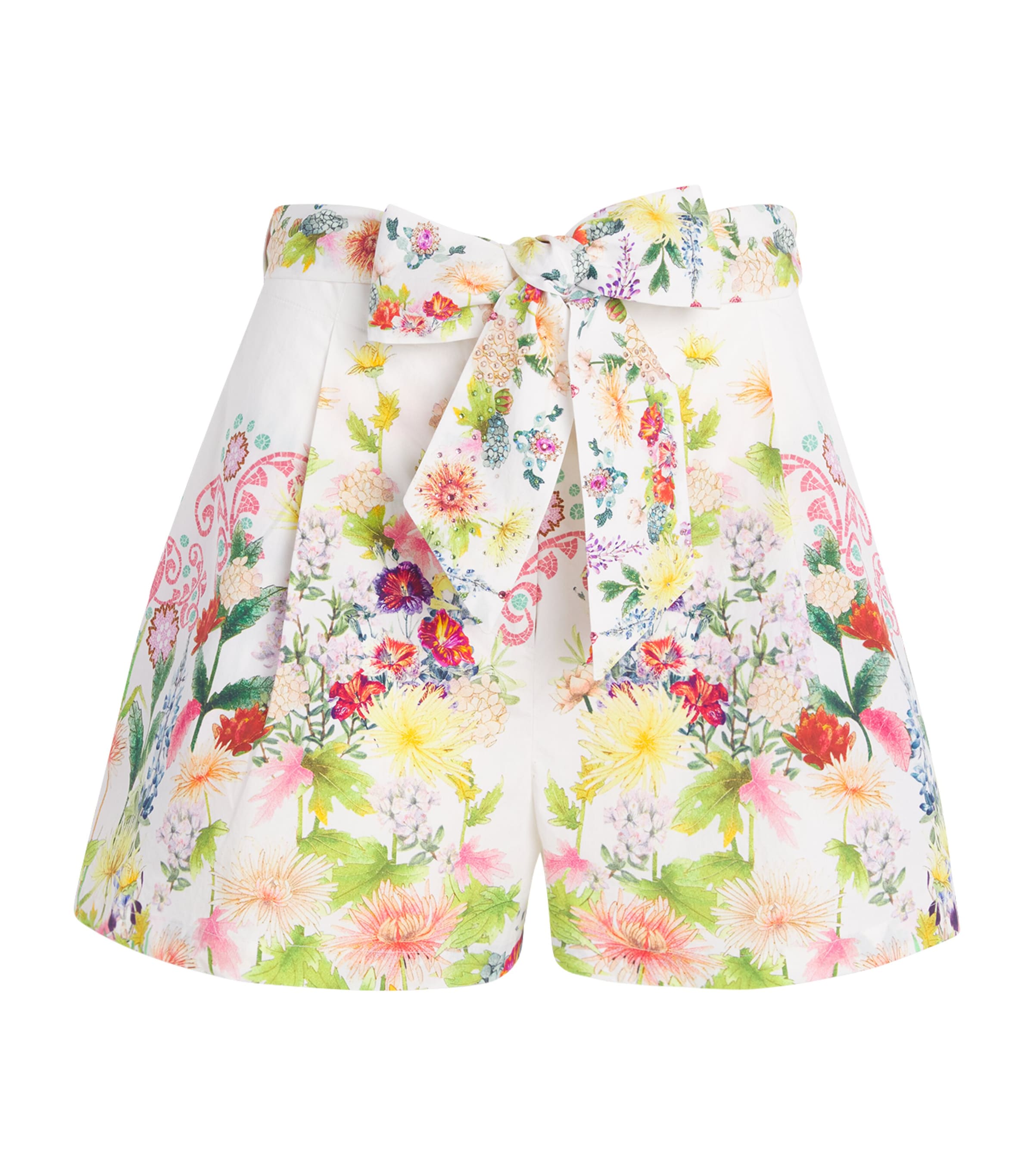 Camilla Womens Organic Cotton Tuck Front Shorts Callcata Image 1