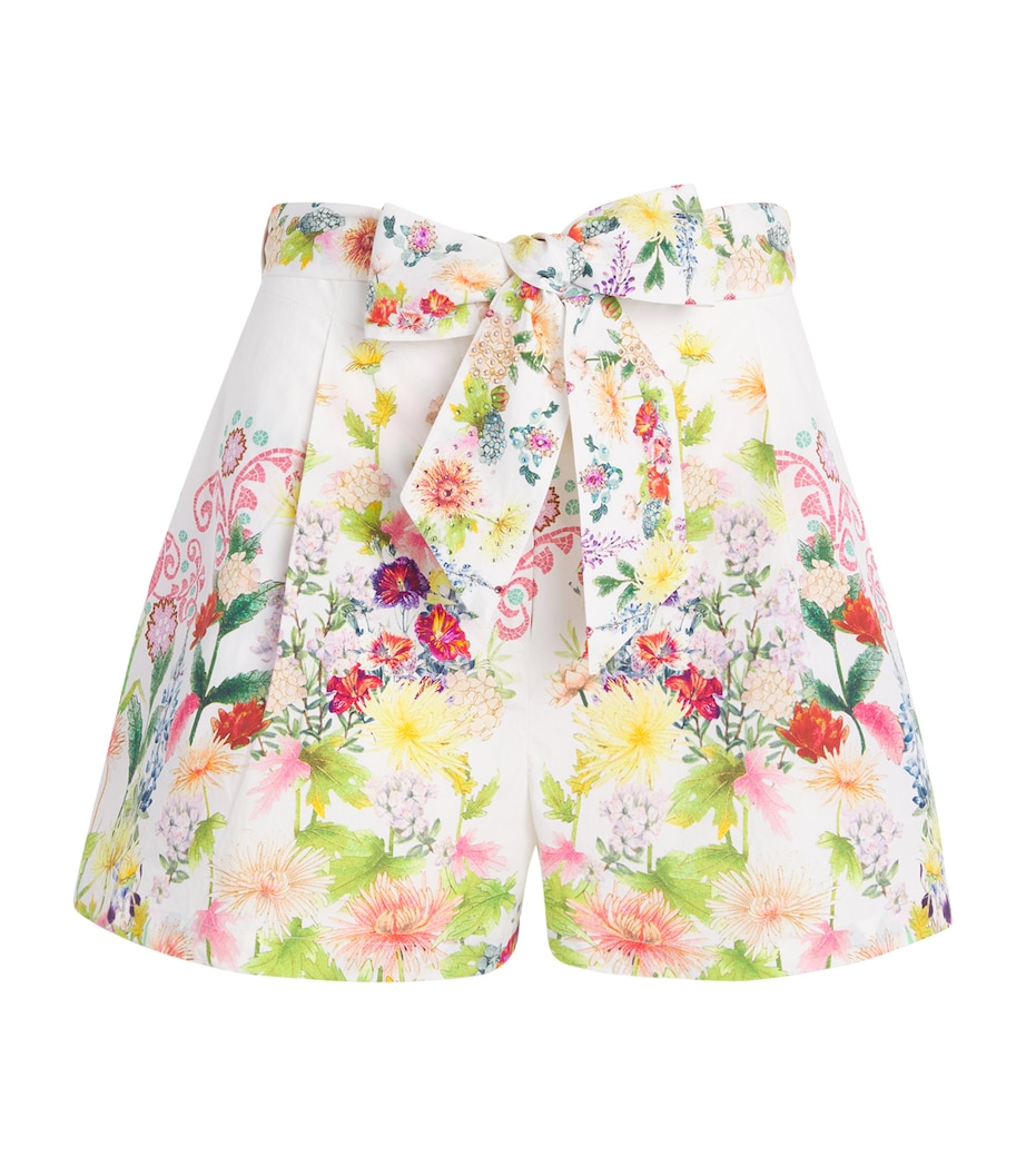 Camilla Womens Organic Cotton Tuck Front Shorts Callcata Image 1