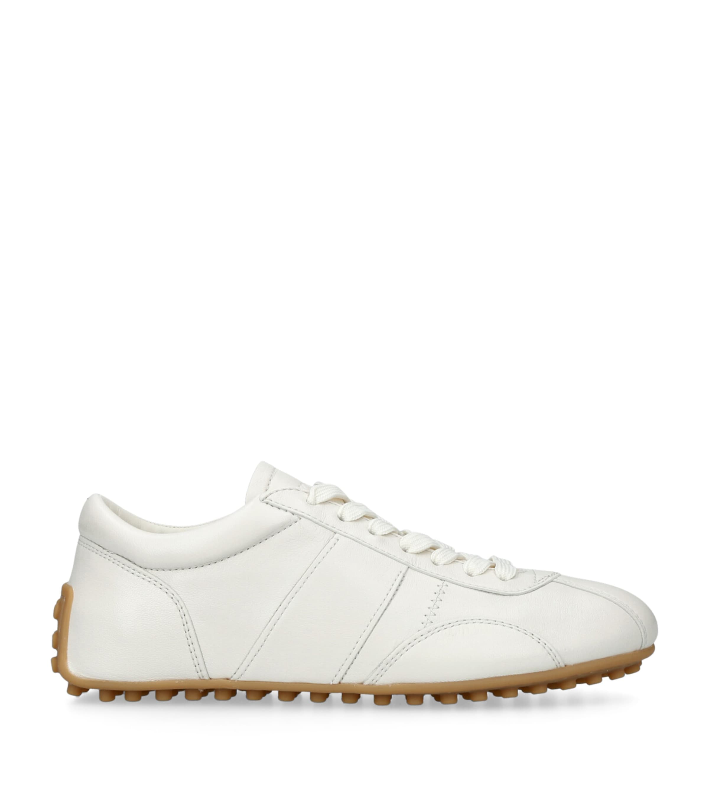Tod's Leather T-marathon Sneakers In White