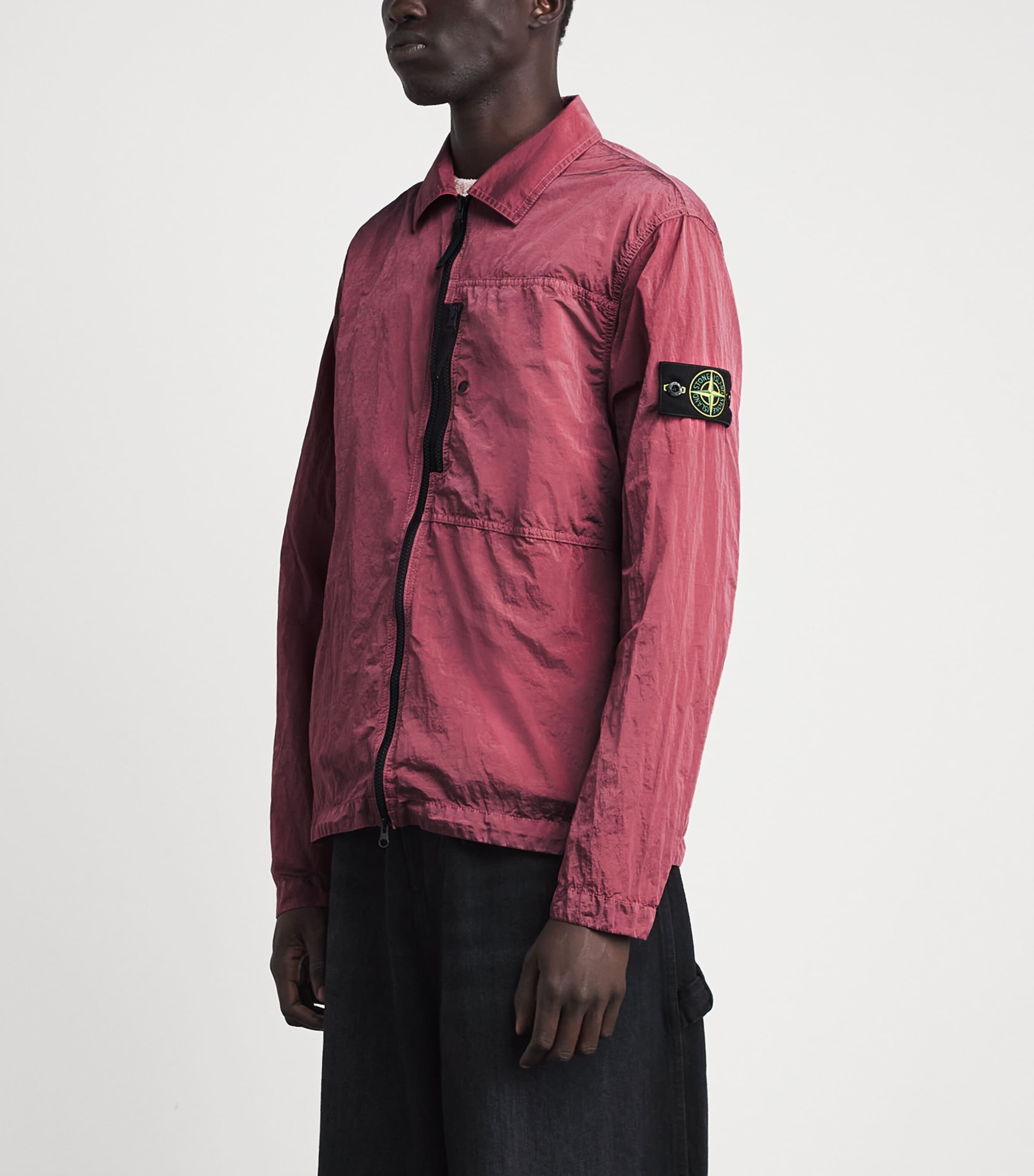 Stone Island Mens Nylon Metal Overshirt Image 4