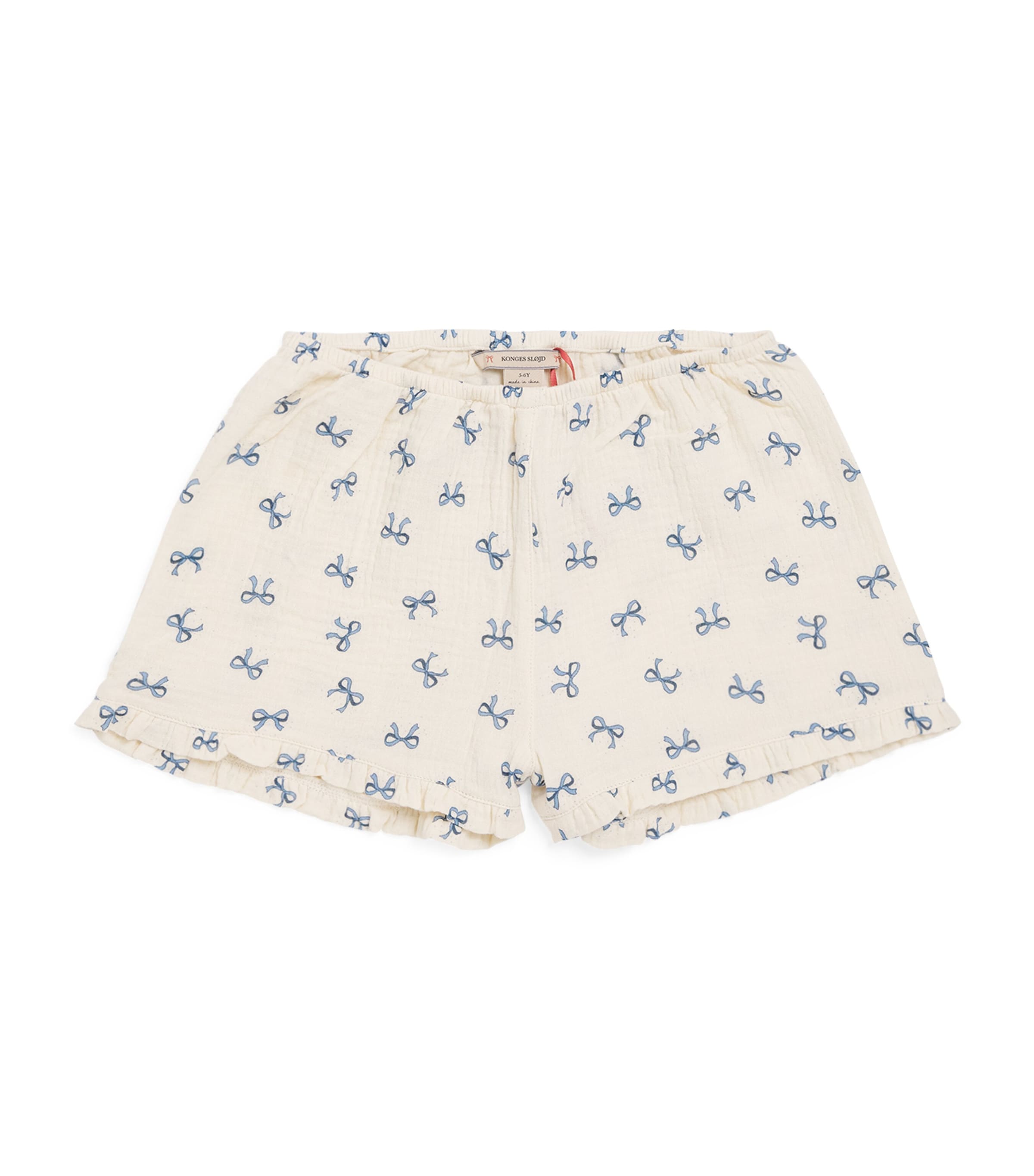 Konges Slojd Organic Cotton Coco Shorts In White