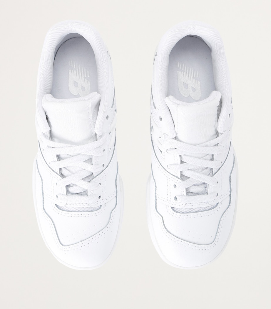 Leather 550 Sneakers WHITE Image 4