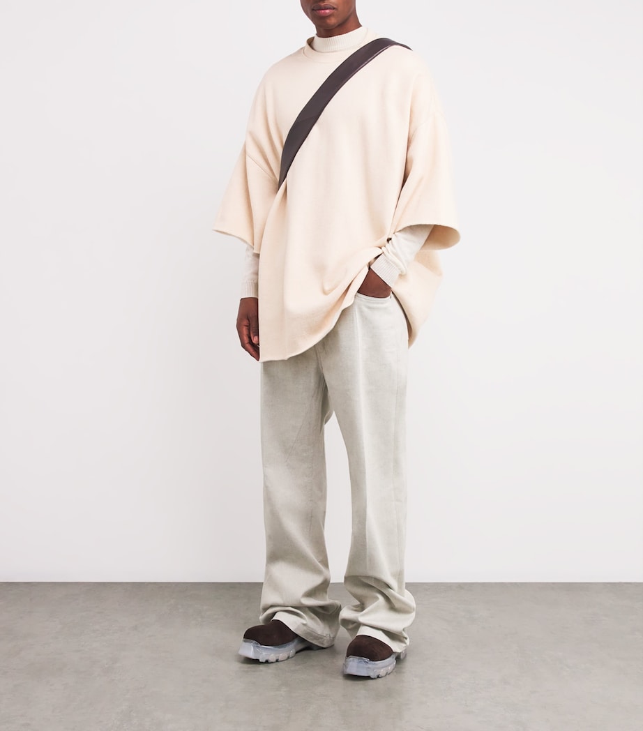 Rick Owens Mens Geth Straight Jeans Image 2