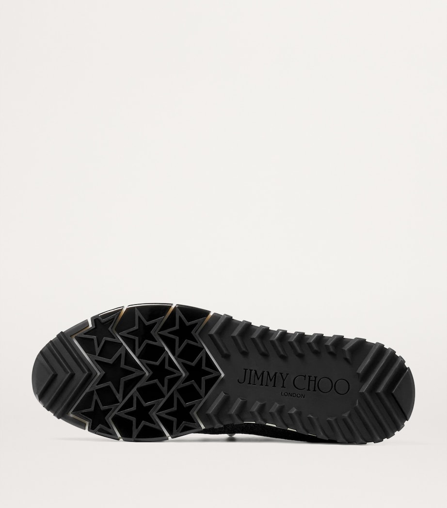 Veles Knitted Glitter Sneakers X BLACK MIX Image 6