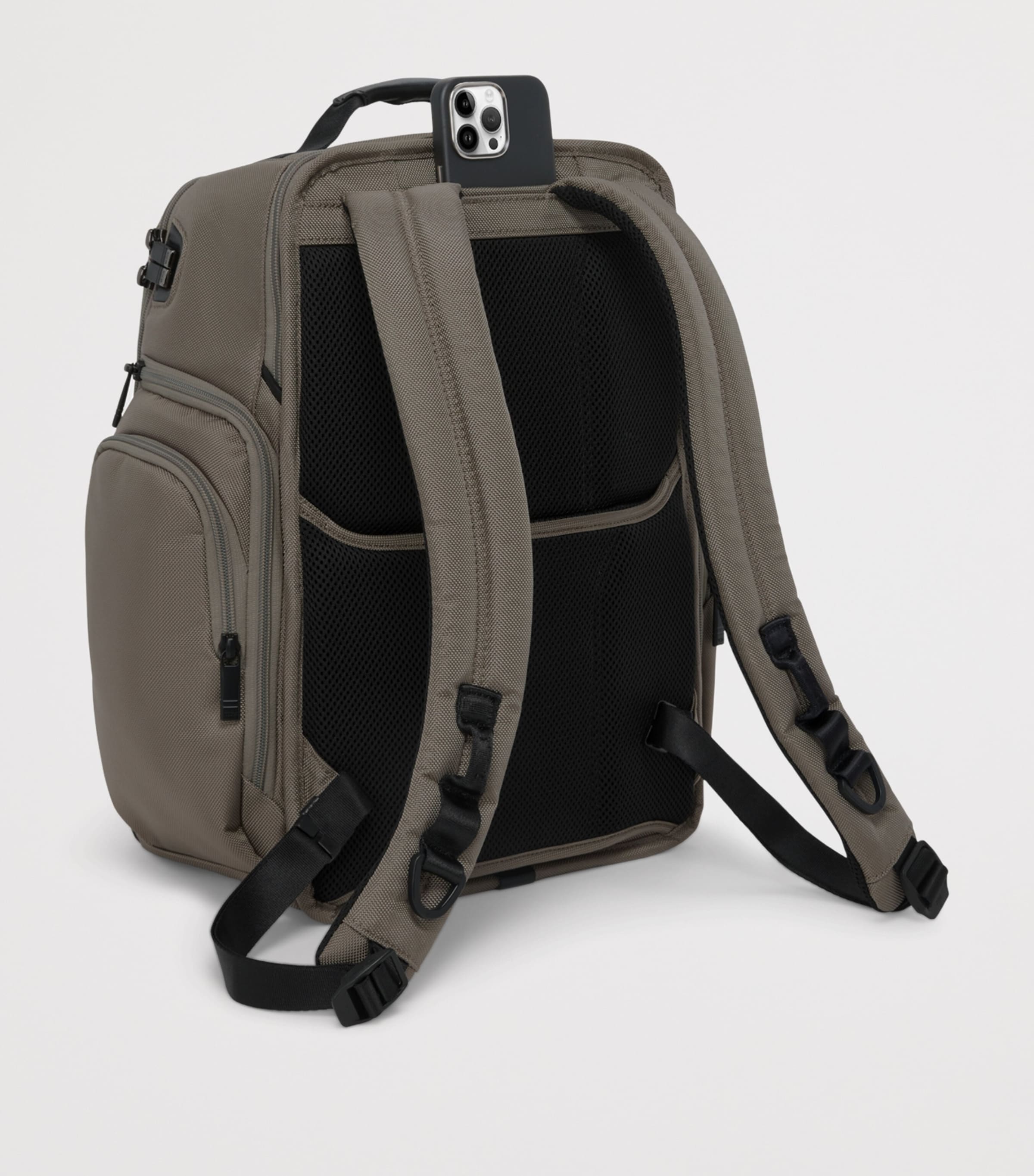 Alpha 4 TUMI Brief Pack Backpack GREY ALLOY A872 Image 5