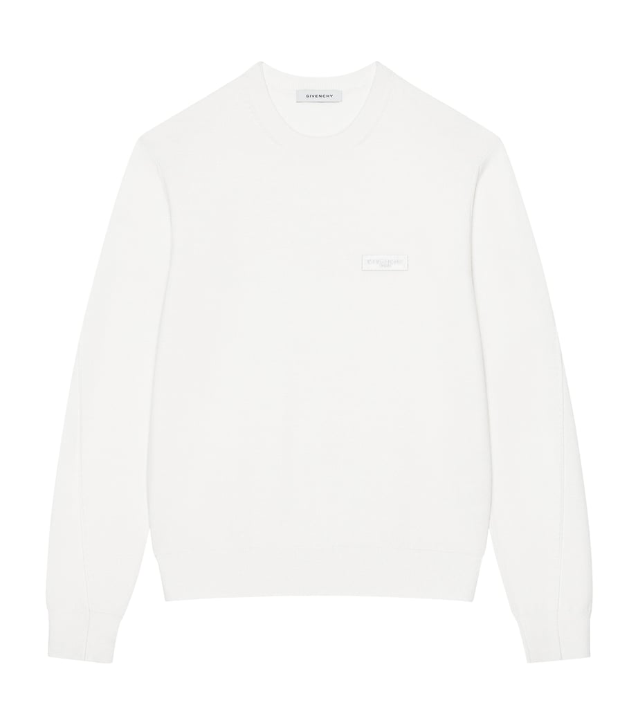 Givenchy Mens Wool Logo Sweater Image 1