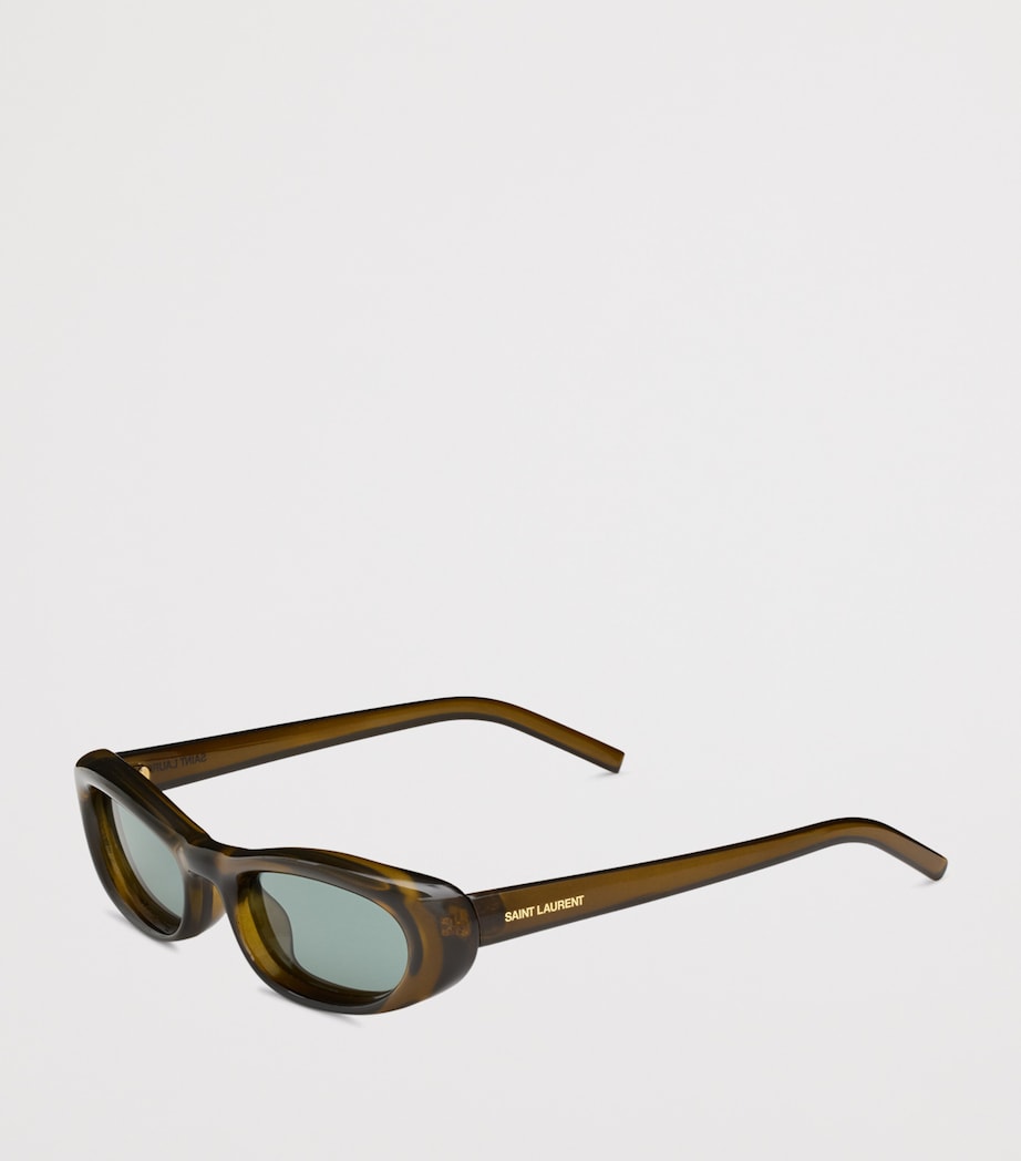Saint Laurent Narrow Cat Eye Sunglasses Image 2