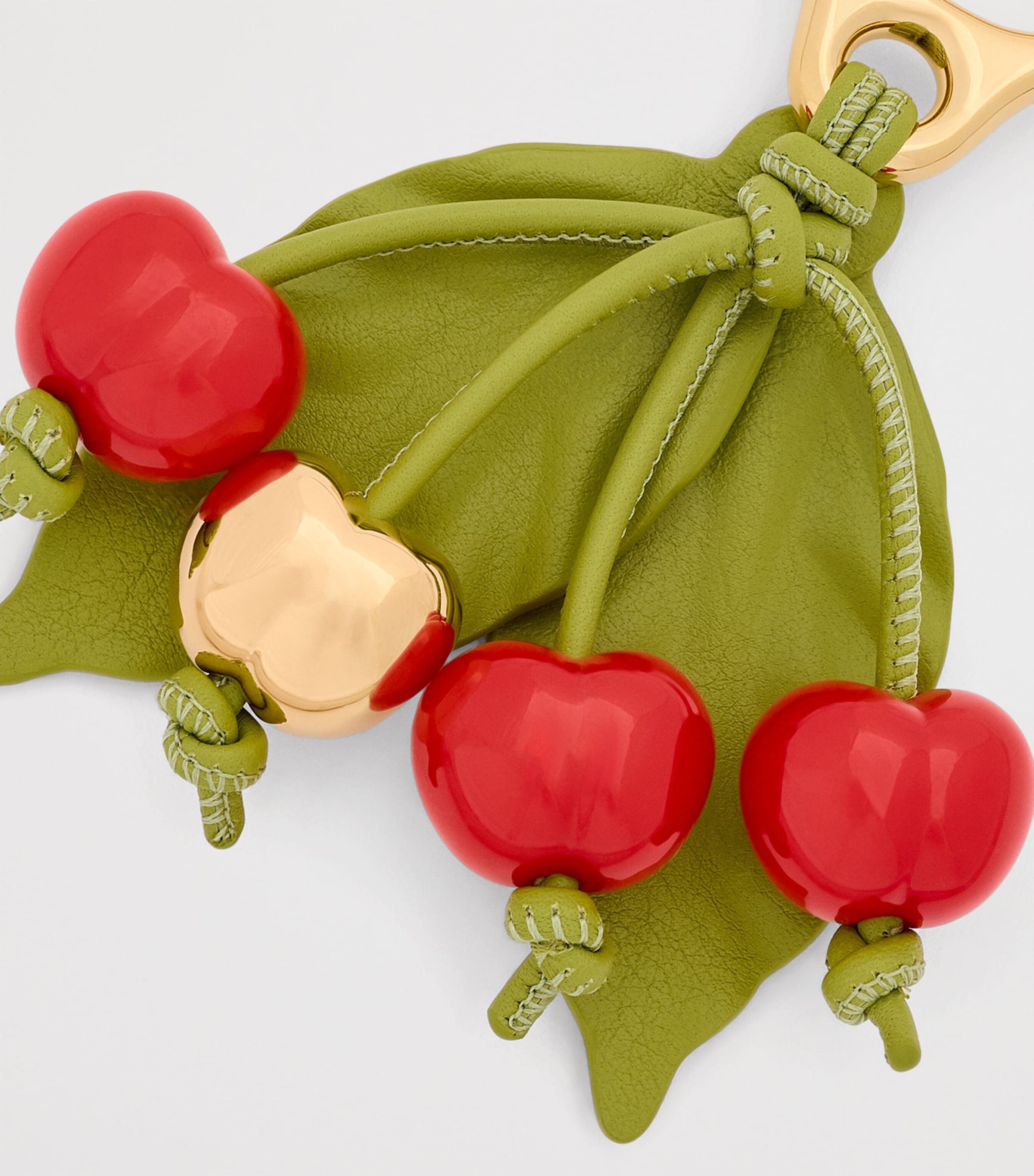 LOEWE Green x Paula's Ibiza Cherry Bag Charm | Harrods US