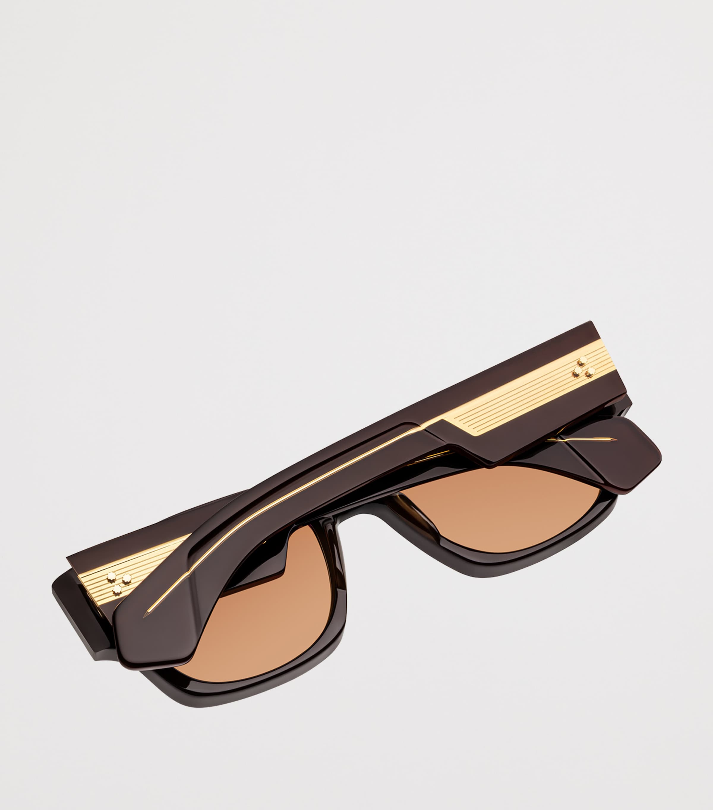 Jacques Marie Mage Dino Sunglasses Walnut Image 4