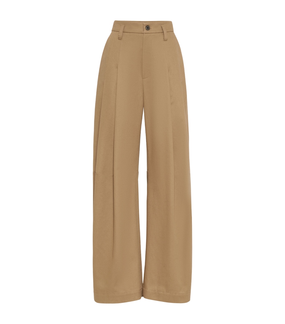 Cotton Denim Garment-Dyed Trousers C5785 Image 1