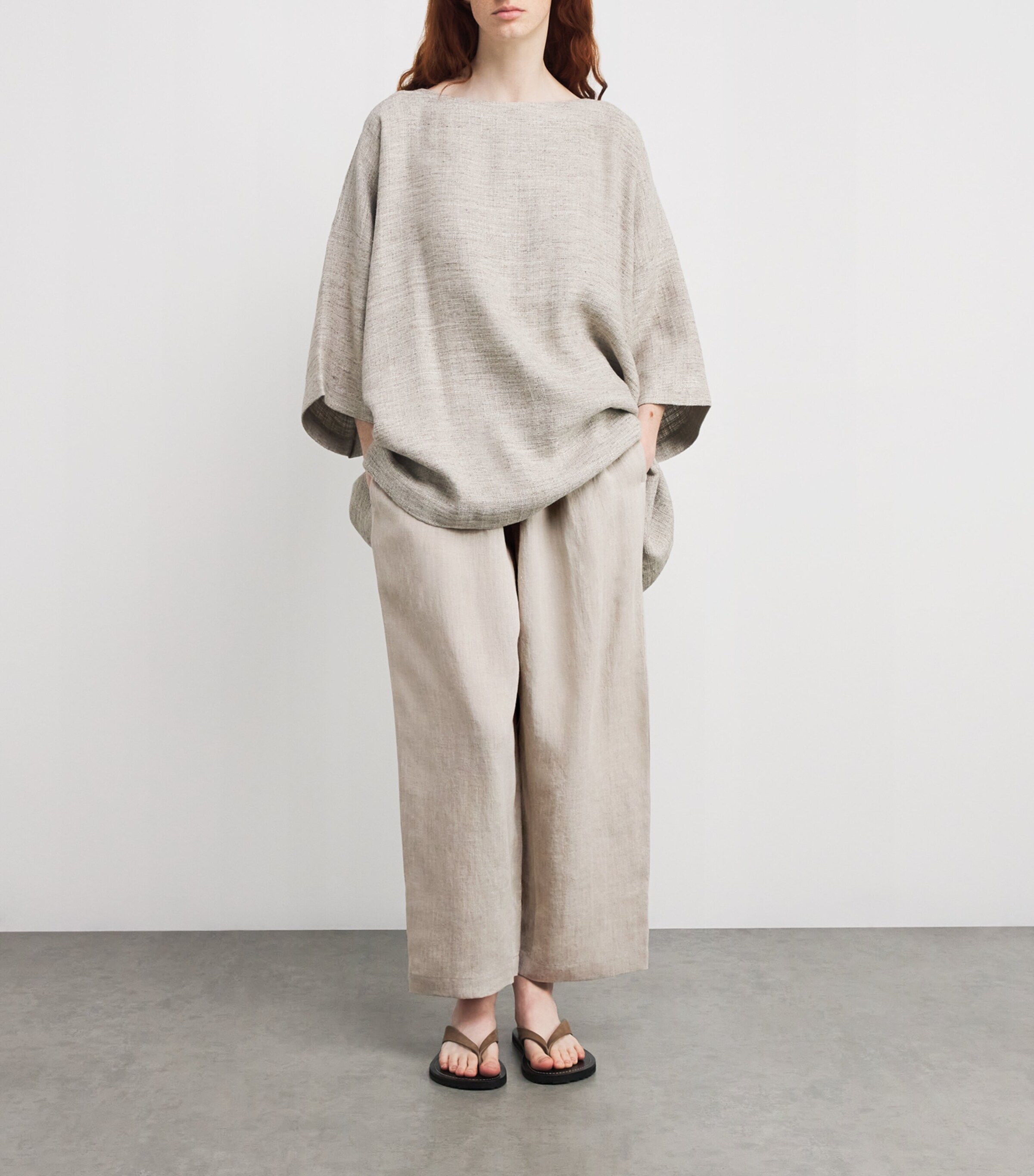 パンツ vintage eskandar linen easy pants s-l400.jpg