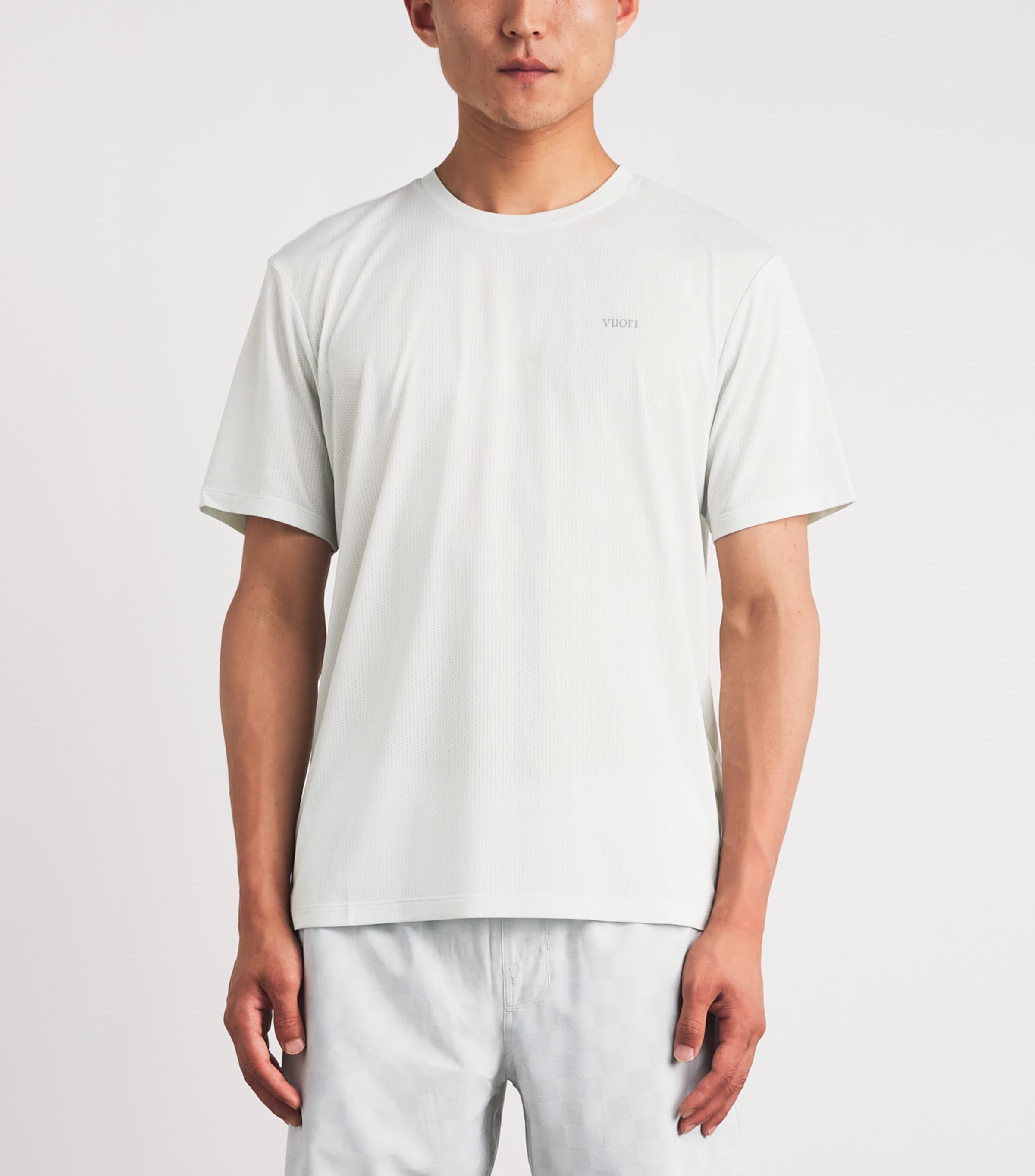 VUORI Mens Strato Breathe T-Shirt Bze Breeze Image 4