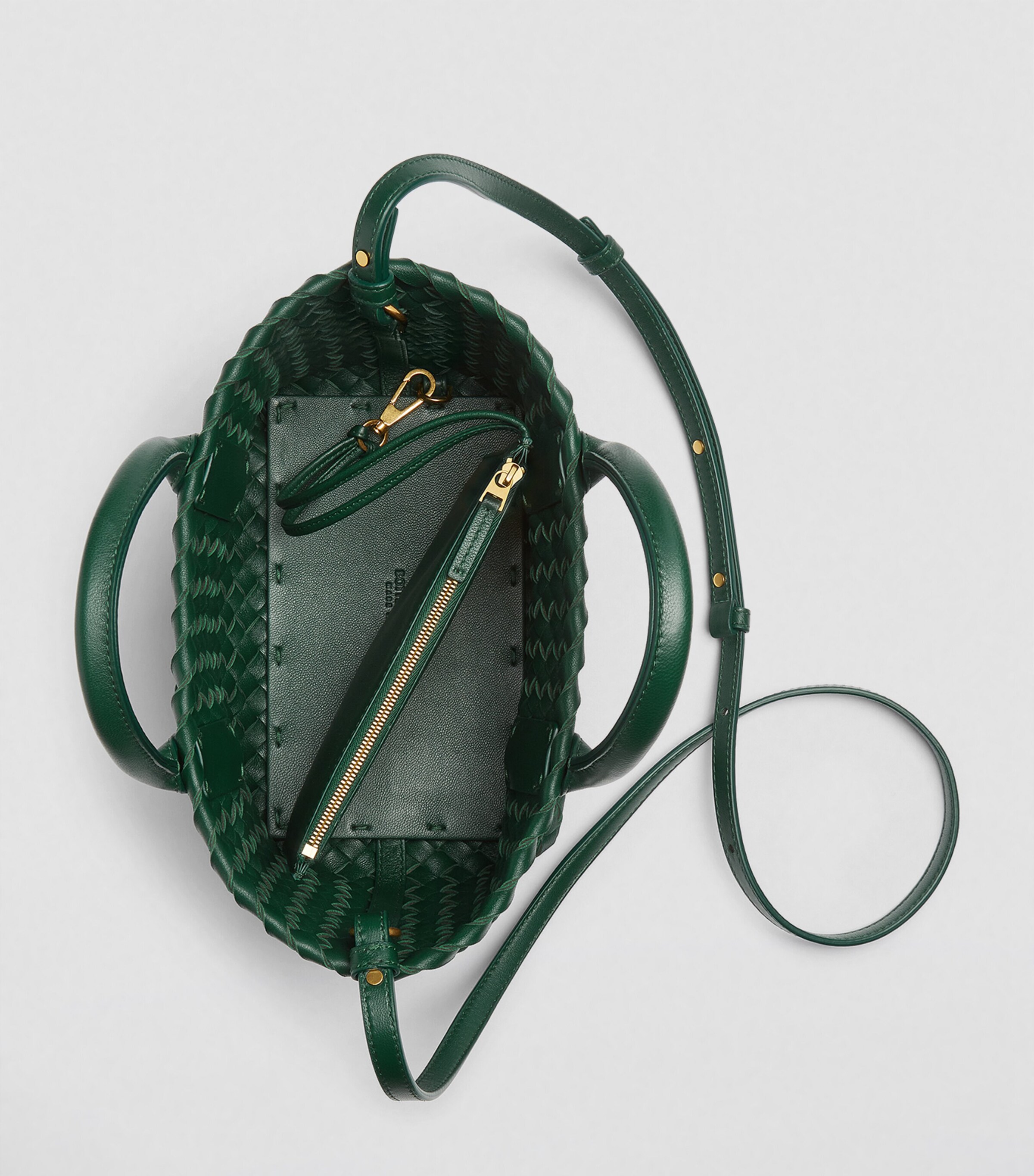 Mini Leather Cabat Top-Handle Bag 3049 Image 3