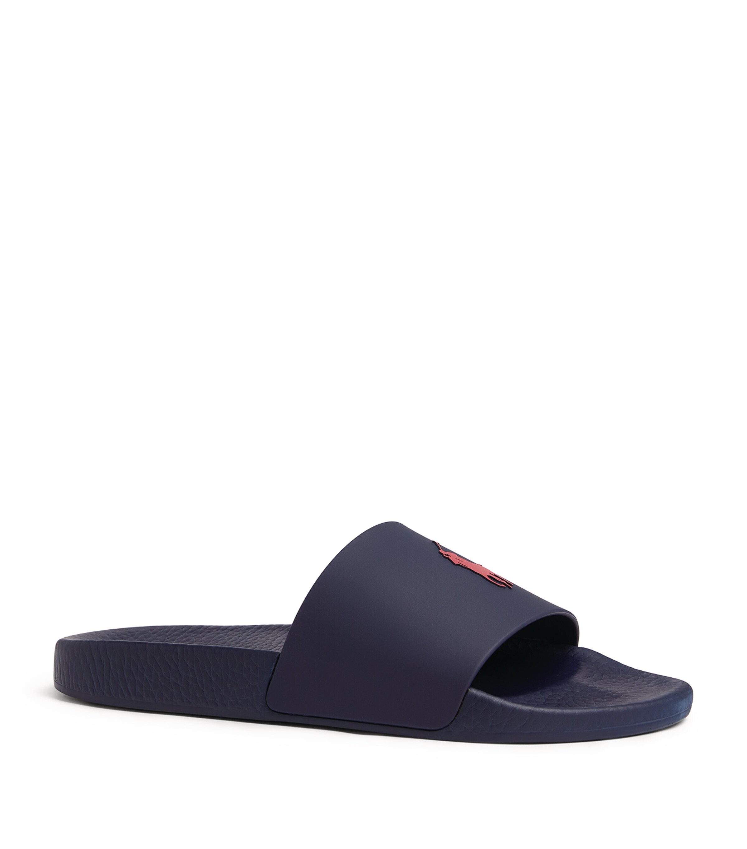 Polo Pony Slides NAVY/RED PP Image 8