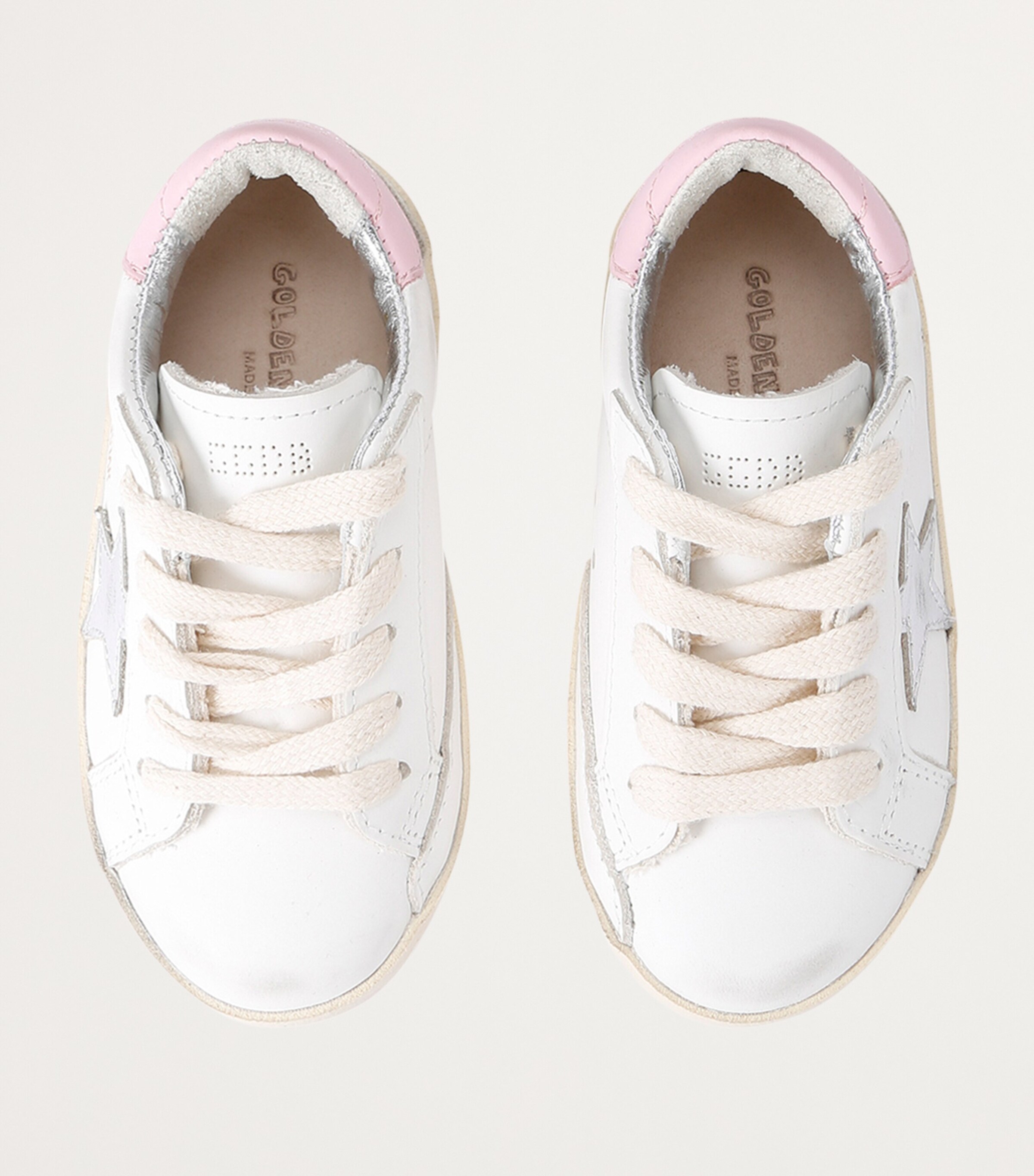 Super Star Lace up Sneakers SILVER COM Image 4