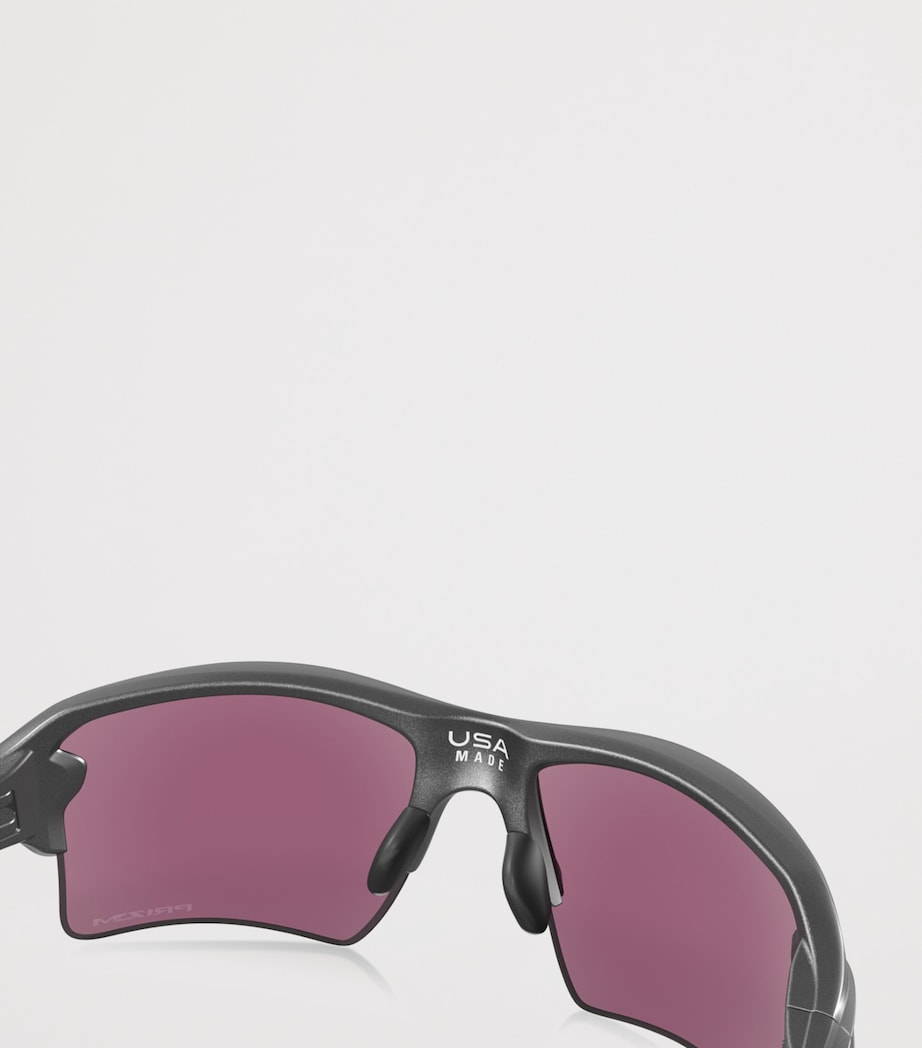 Oakley Flak 2.0 XL Rectangle Sunglasses Grey Image 8