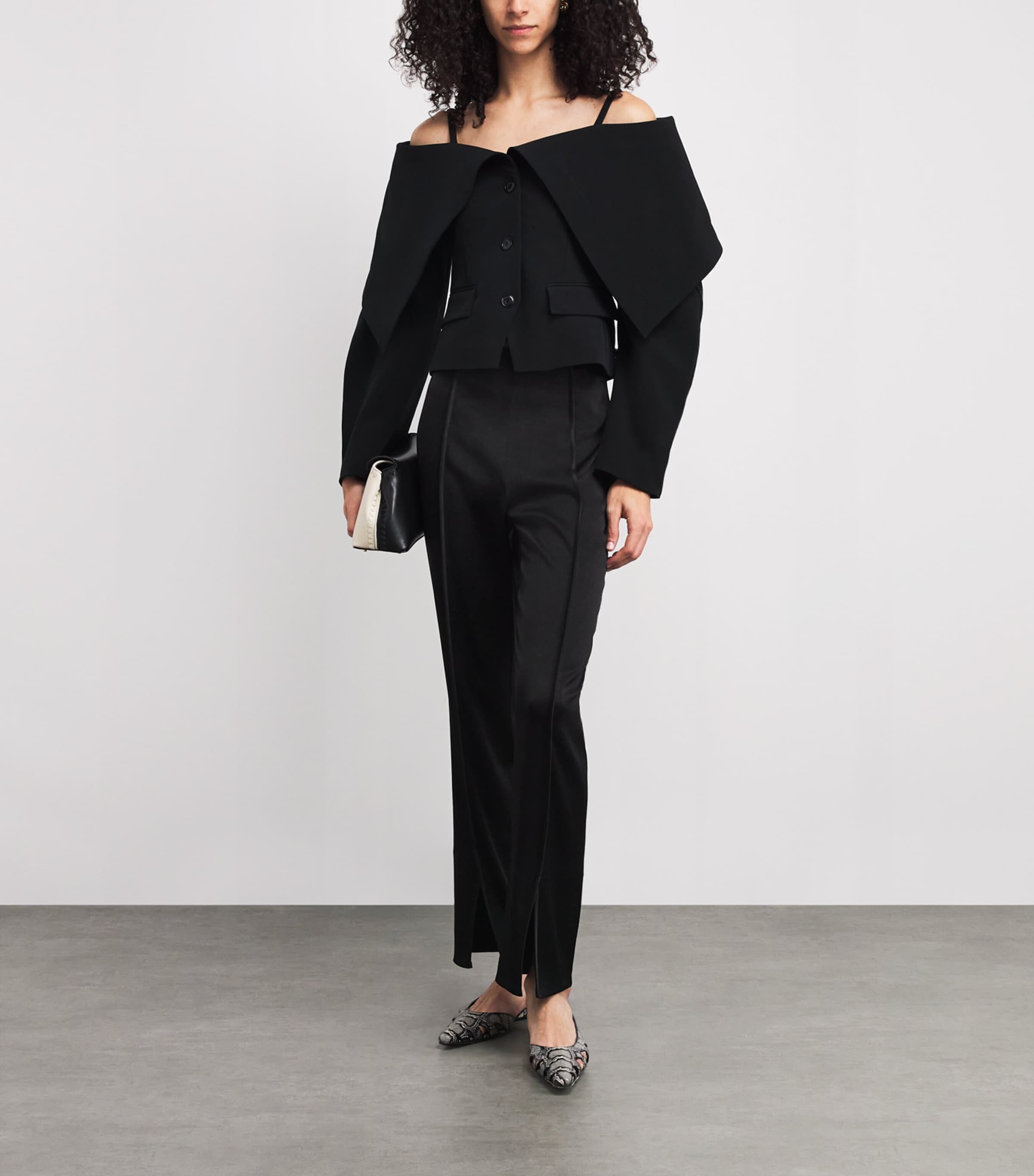 Ratana Tailored Trousers BLACK Image 2