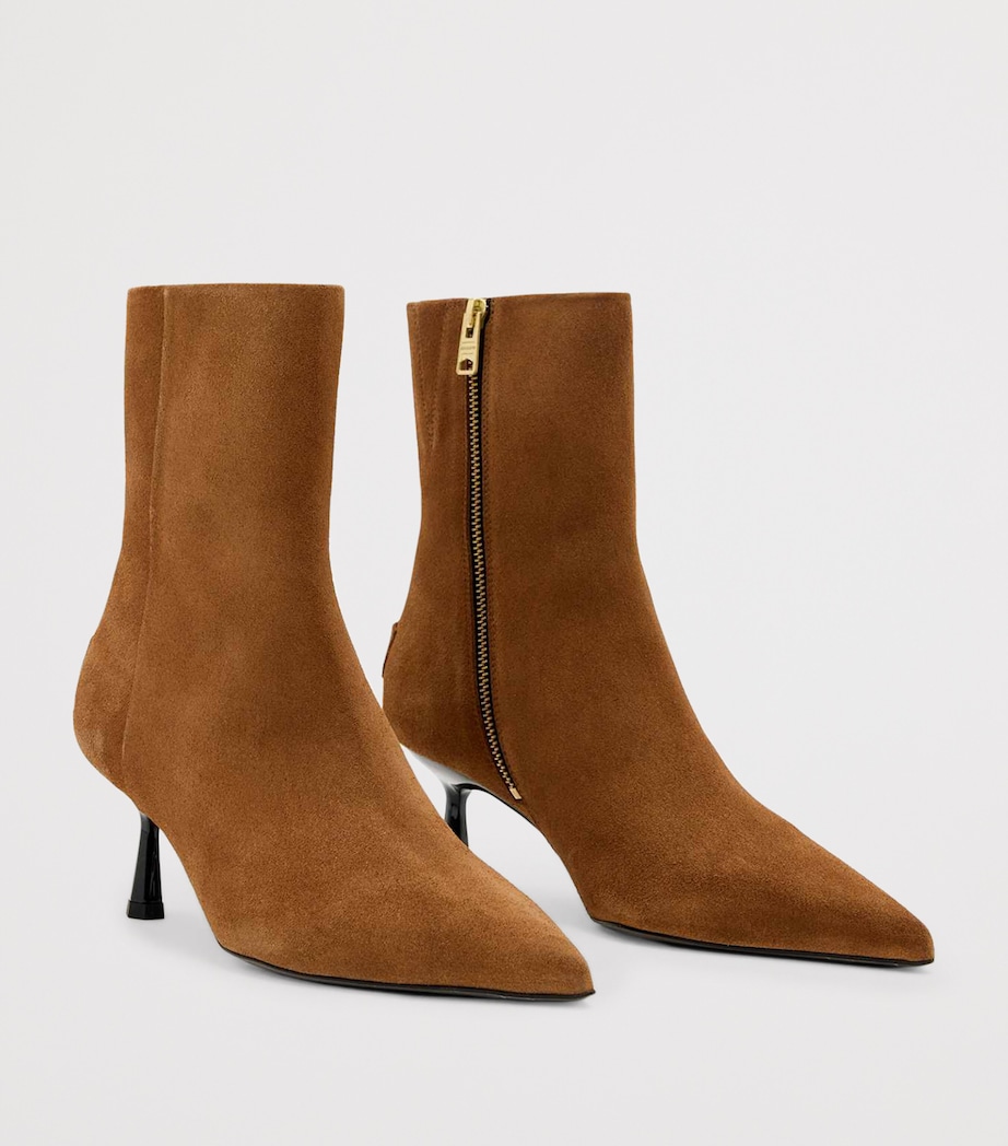 Suede Vivian Ankle Boots 60 SEPIA BROWN Image 2