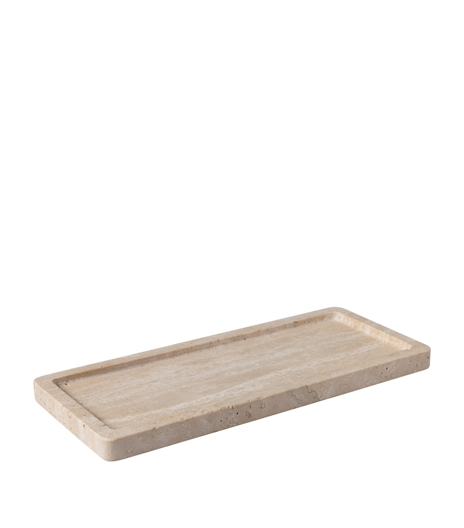 Earthenware Manufacture Travertine Serving Platter (25.5cm) BEIGE Image 5