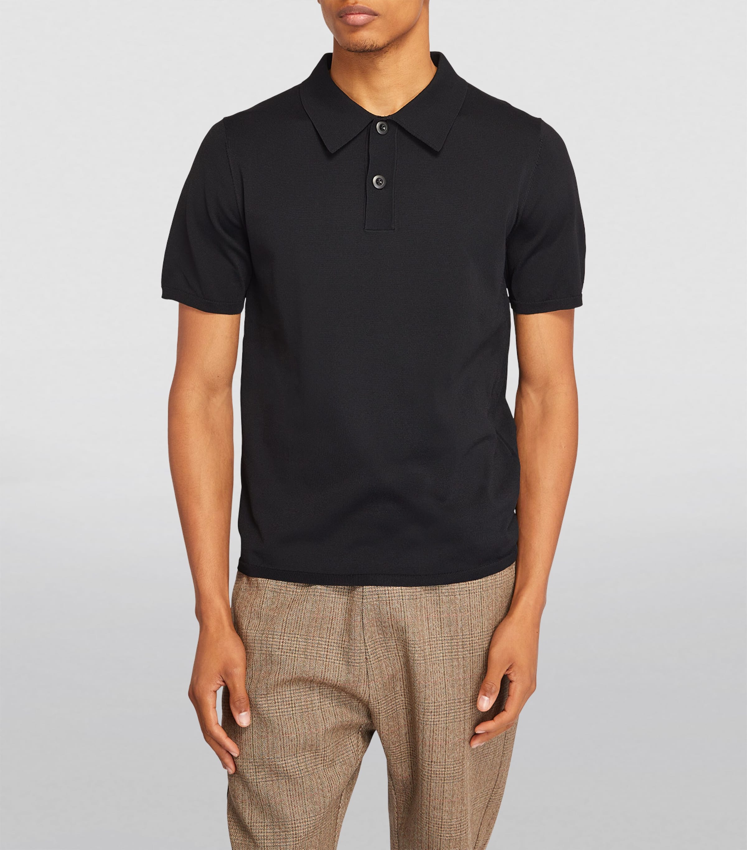 Polo Shirt BLACK Image 3