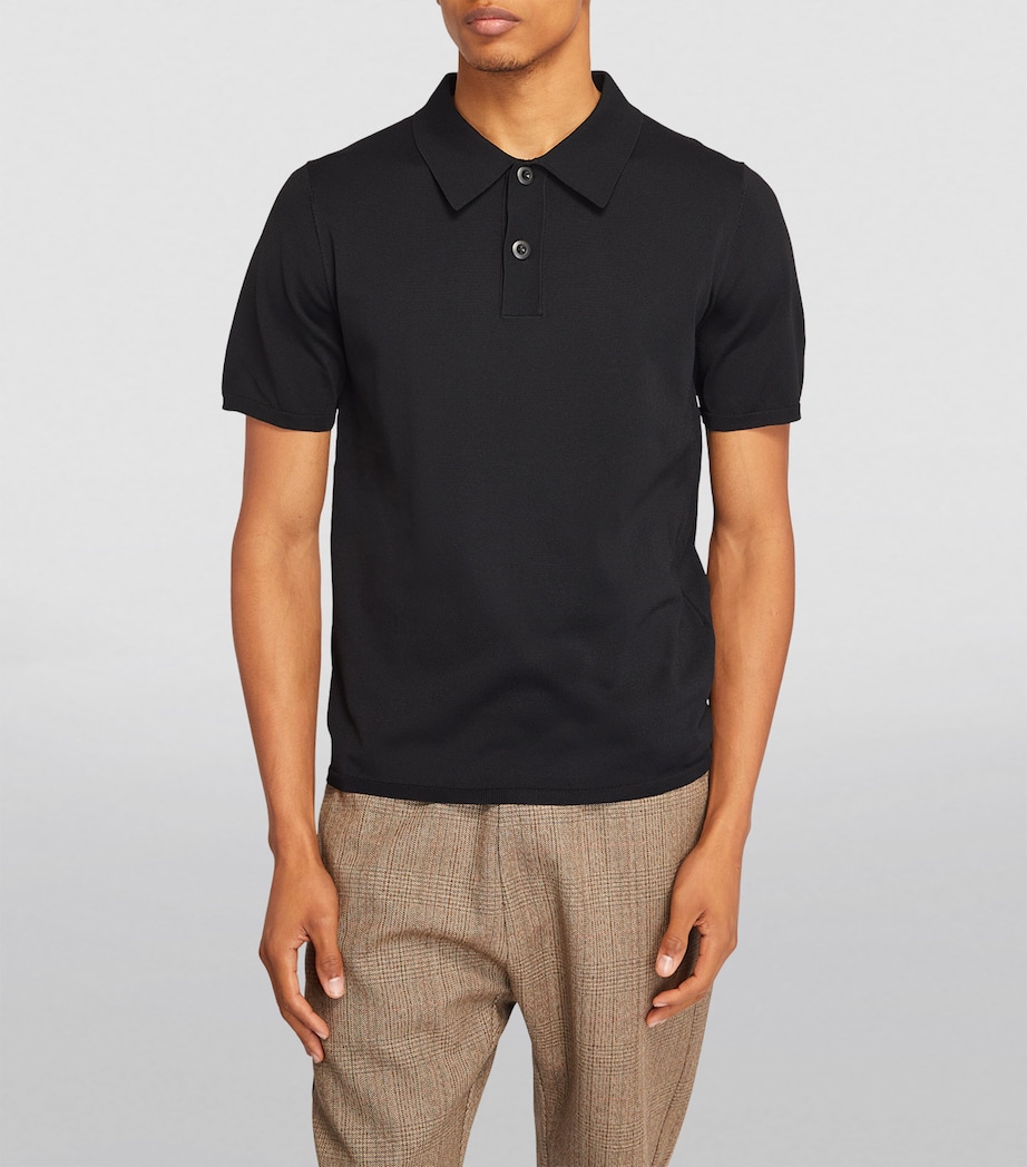 Polo Shirt BLACK Image 3