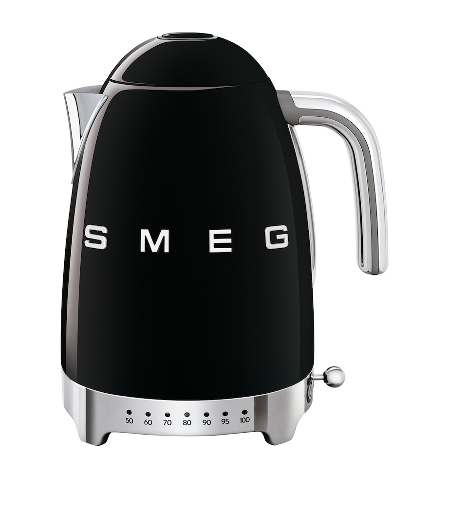 '50s Style Variable Temperature Control Kettle BLACK Image 1