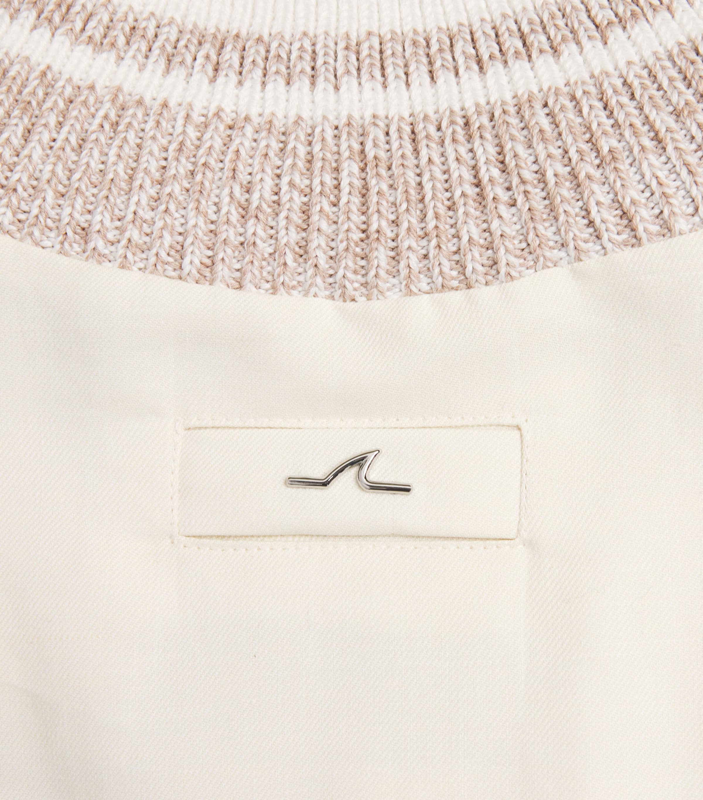 Linen-Cotton Hybrid Jacket 109 BICOLORE BIANCO Image 5