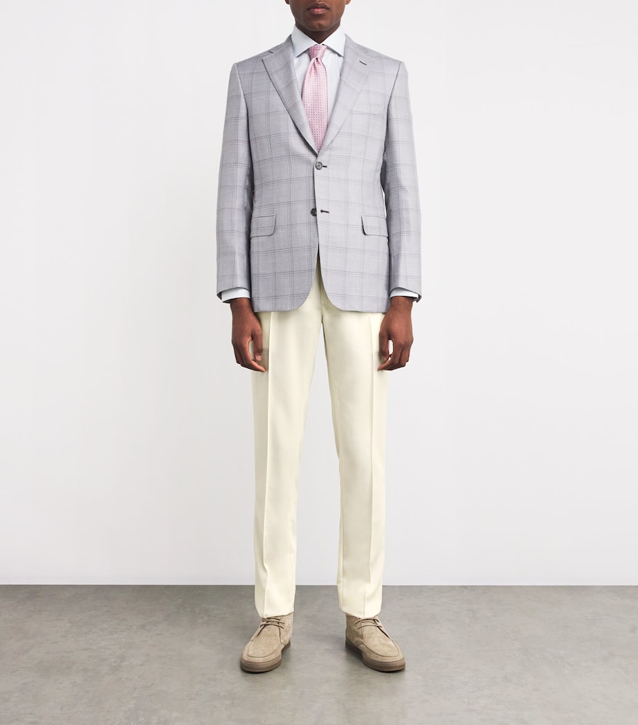 Virgin Wool Twill Melbourne Trousers 9200 Image 1