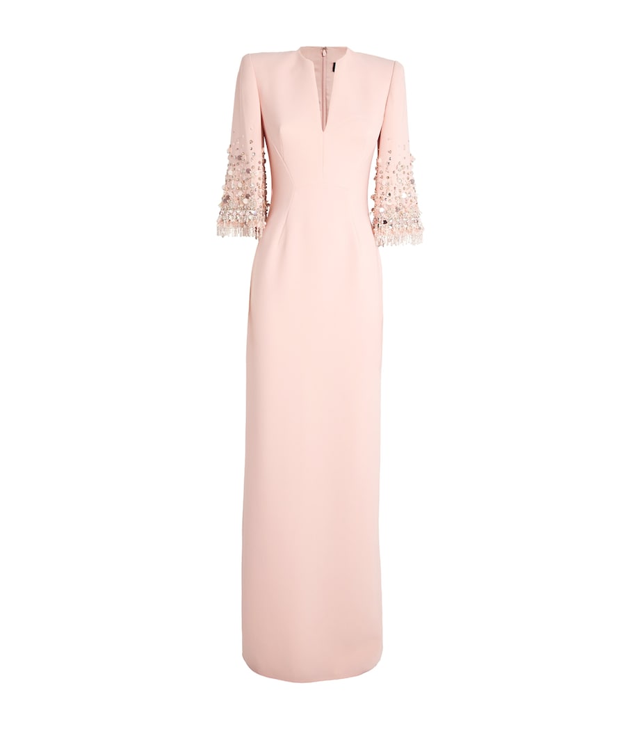 Crepe Embellished Ruth Gown BUNNY 494 Image 1