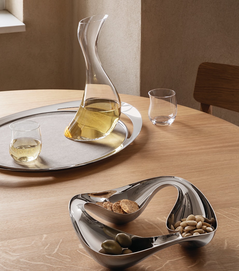 Cobra Serving Tray (48cm x 36cm) SILVER Image 4