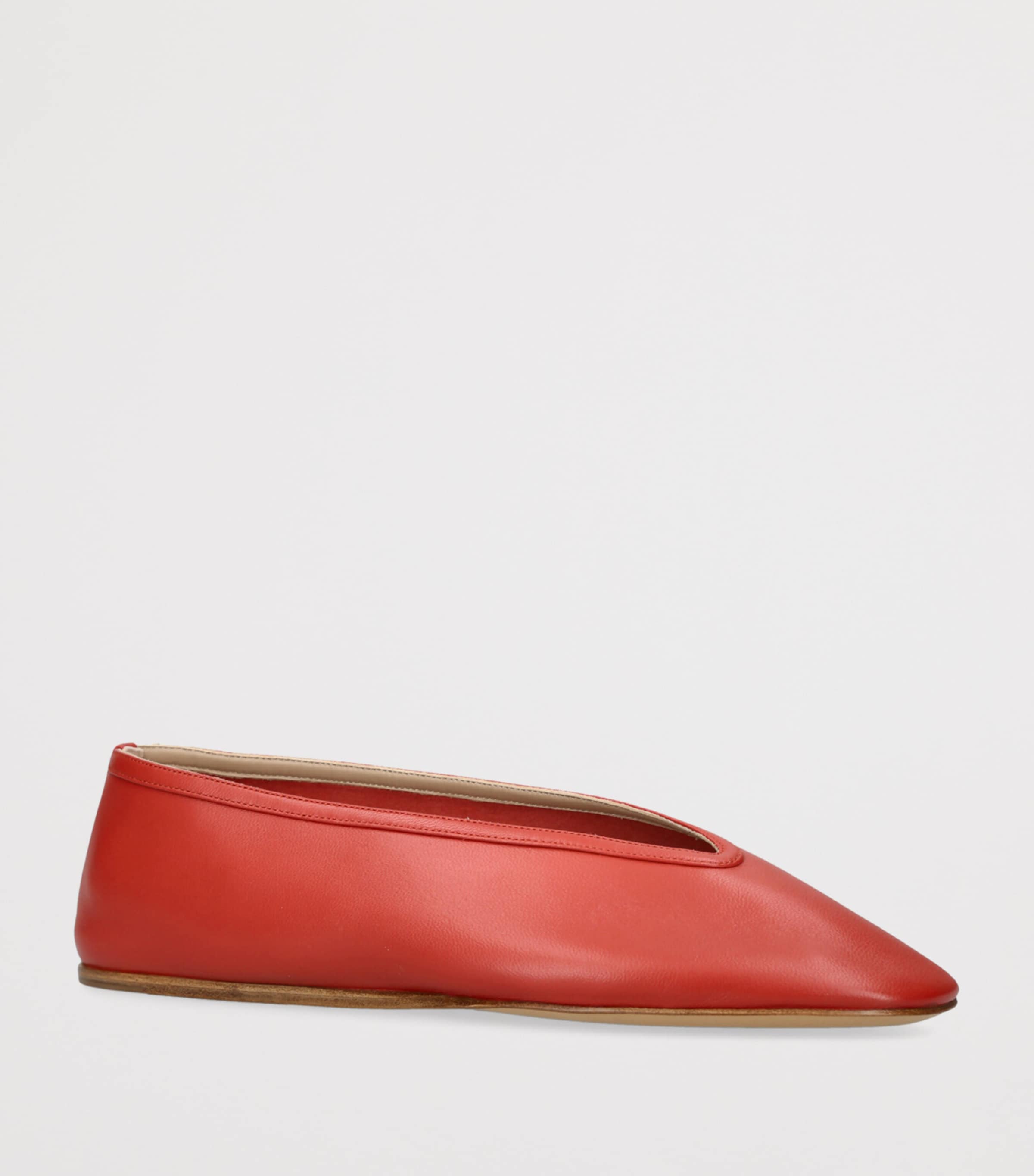 Leather Luna Ballet Flats RED/OTHER Image 3