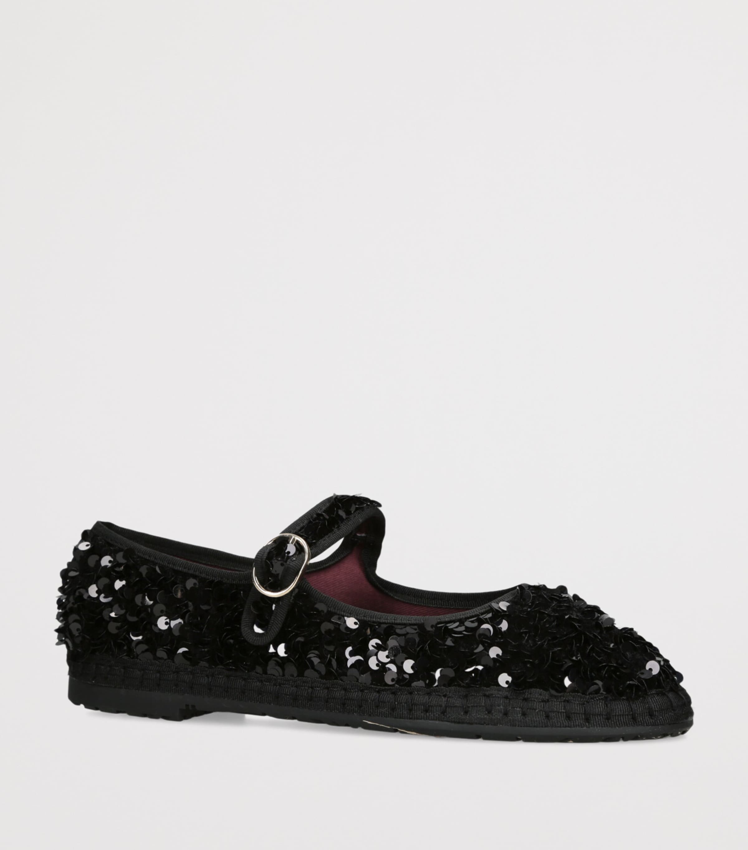 The Little Prince Mary Jane Flats BLACK Image 3